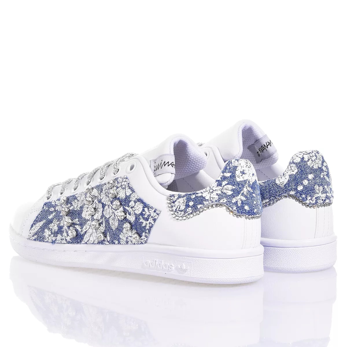 MIMANERA ADIDAS STAN SMITH FLOWER JEANS 