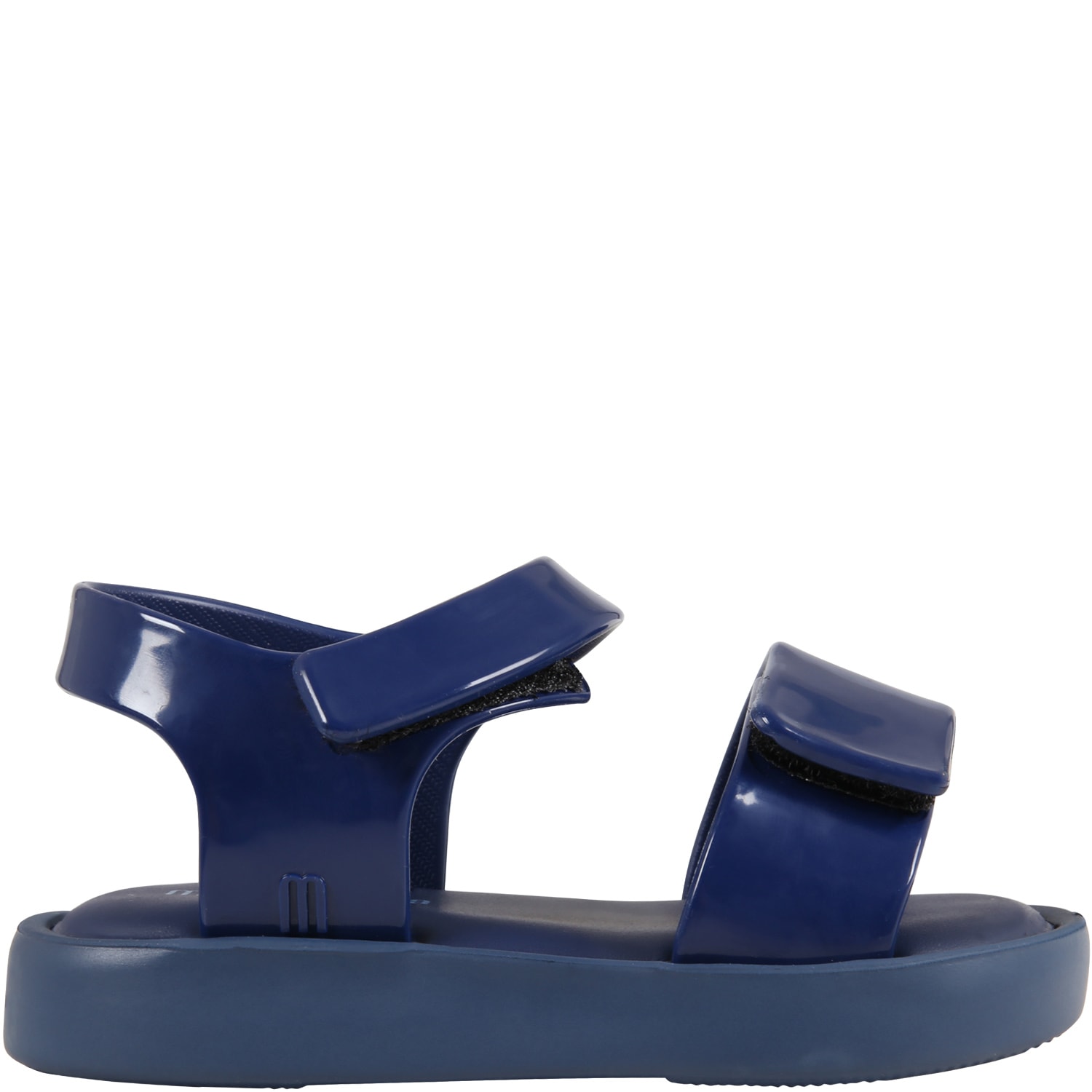 Melissa Blue Sandals For Kids With Logo