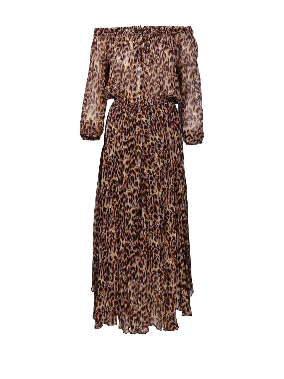 Marant Étoile Leopard-printed Drawstring Dress