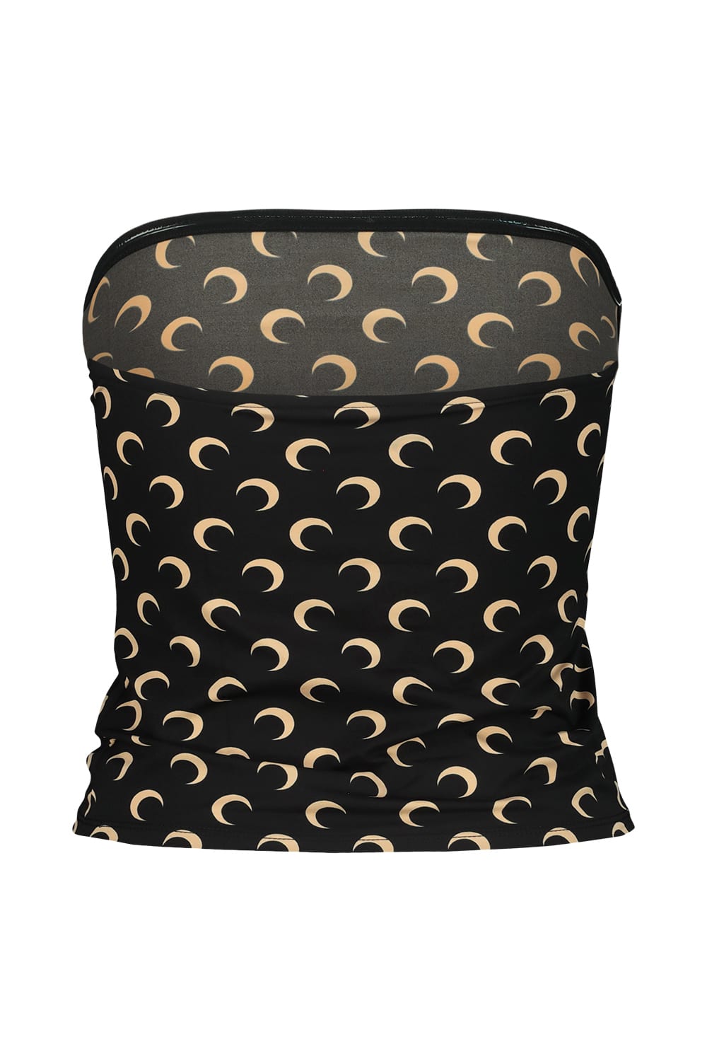 Marine Serre Sleeveless Tube Top Clothing In Black