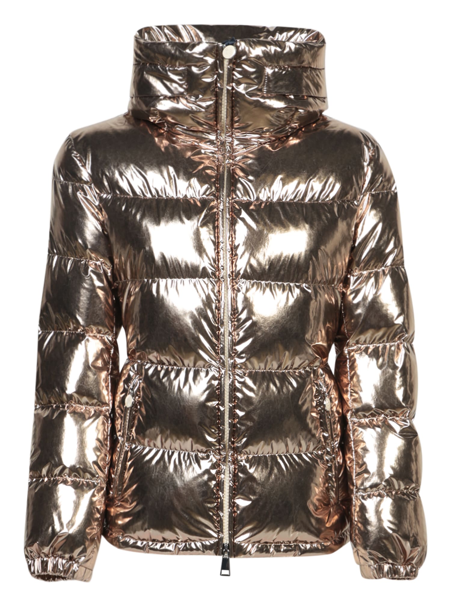 Shop Moncler Douros Met Oro Jacket In Metallic