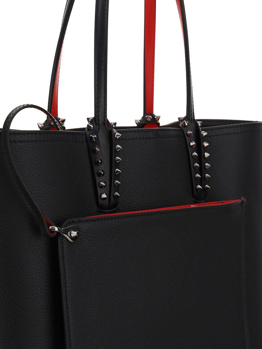 Shop Christian Louboutin Cabata Small Tote Bag In Black