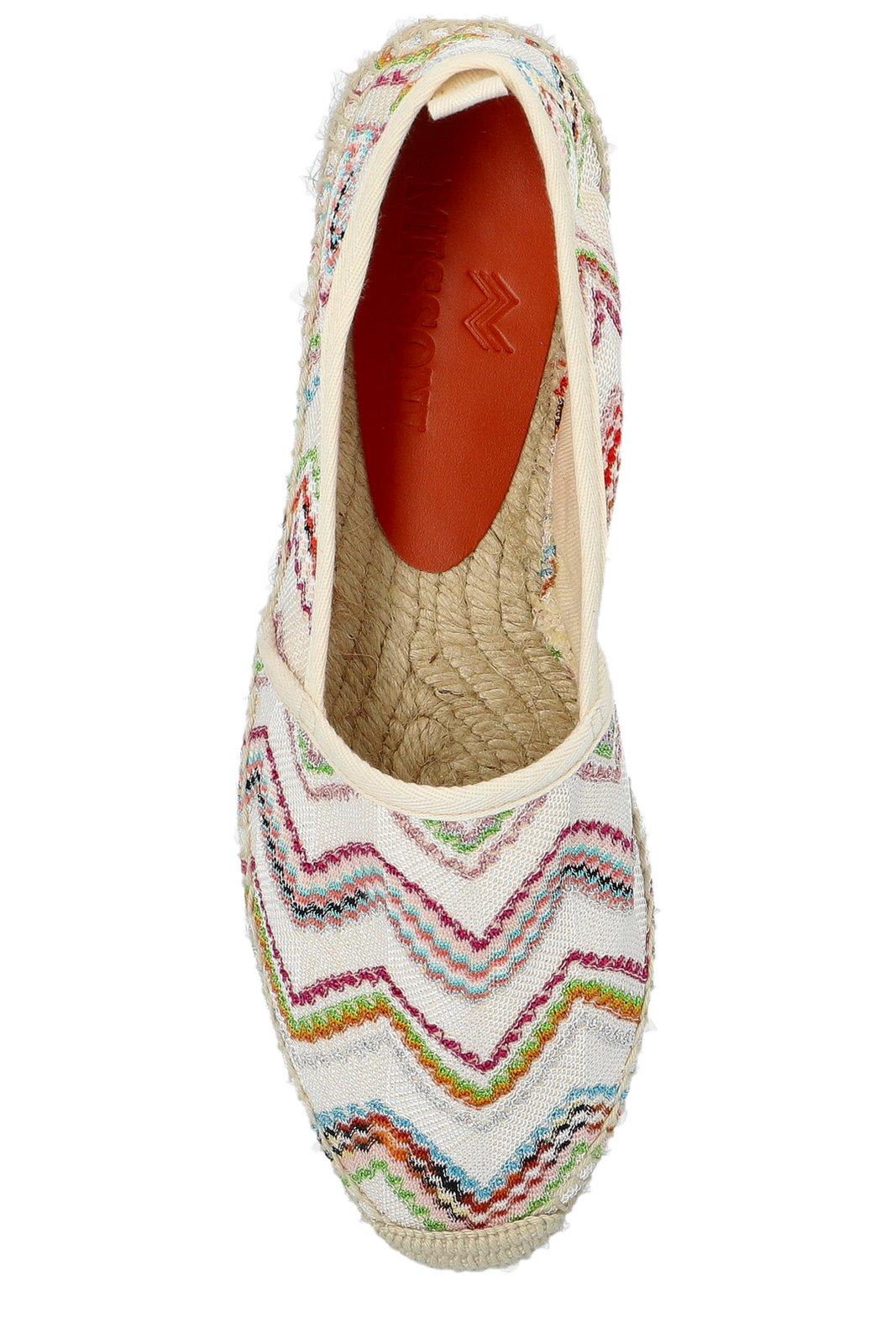 MISSONI ZIGZAG SLIP-ON ESPADRILLES