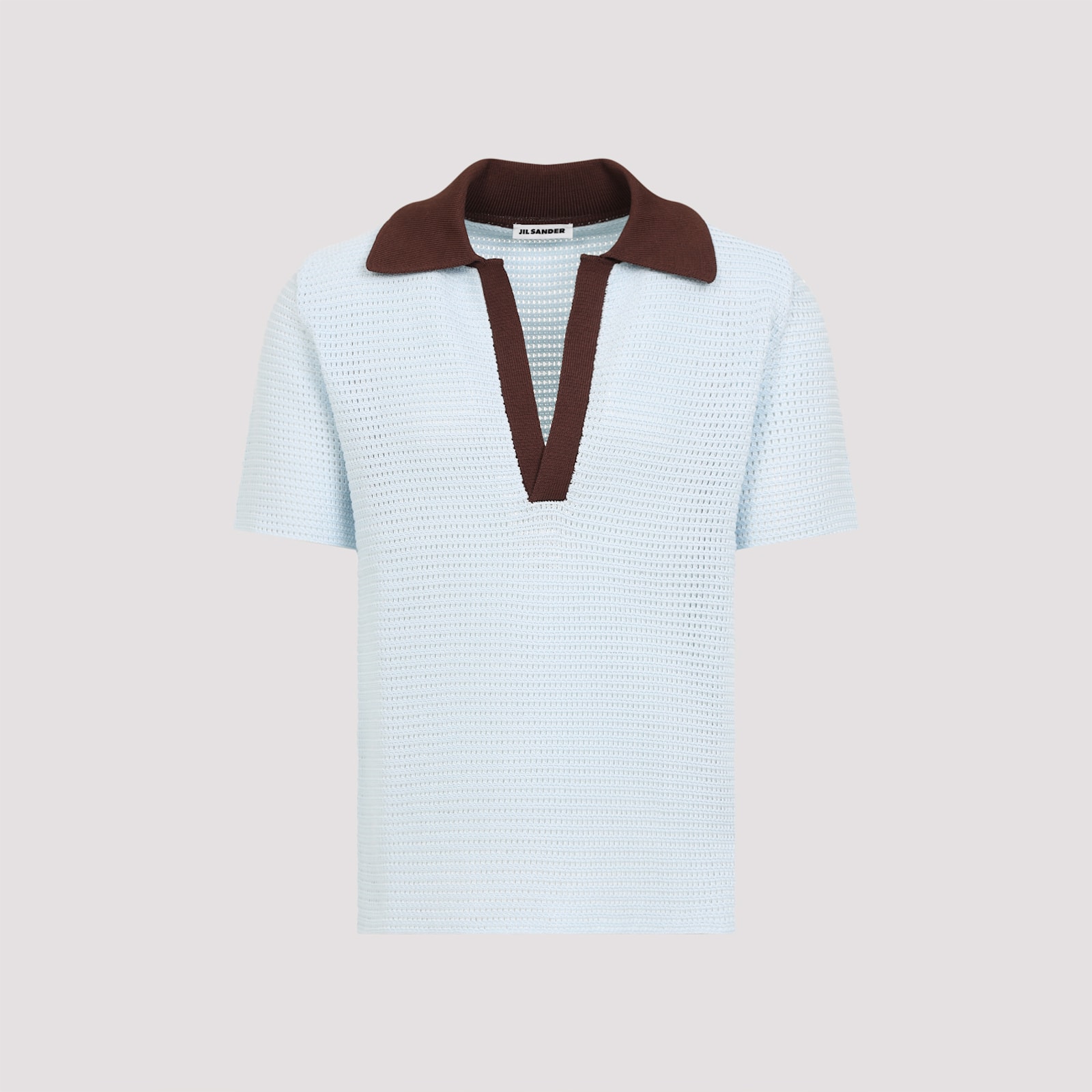 Short Sleeves Knit Polo