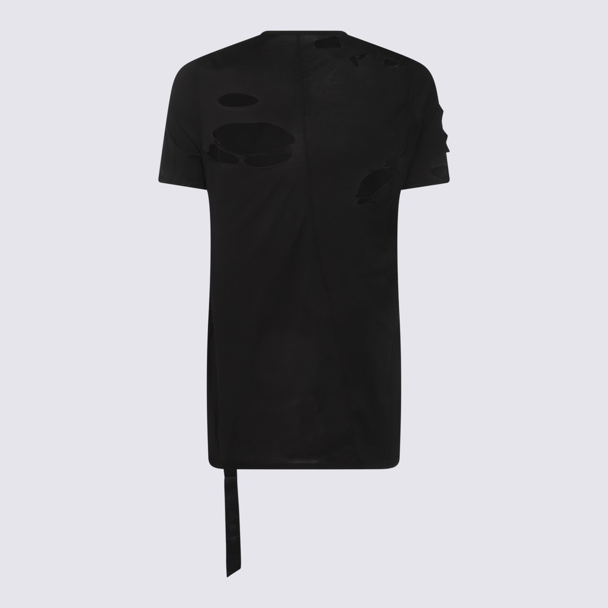 Drkshdw Level T T-shirt In Black Cotton In Black