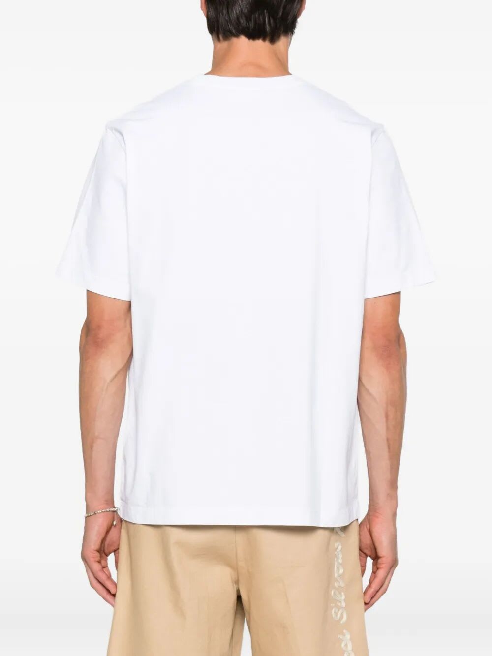 Maison Kitsuné Dressed Fox Comfort Tee Shirt In White
