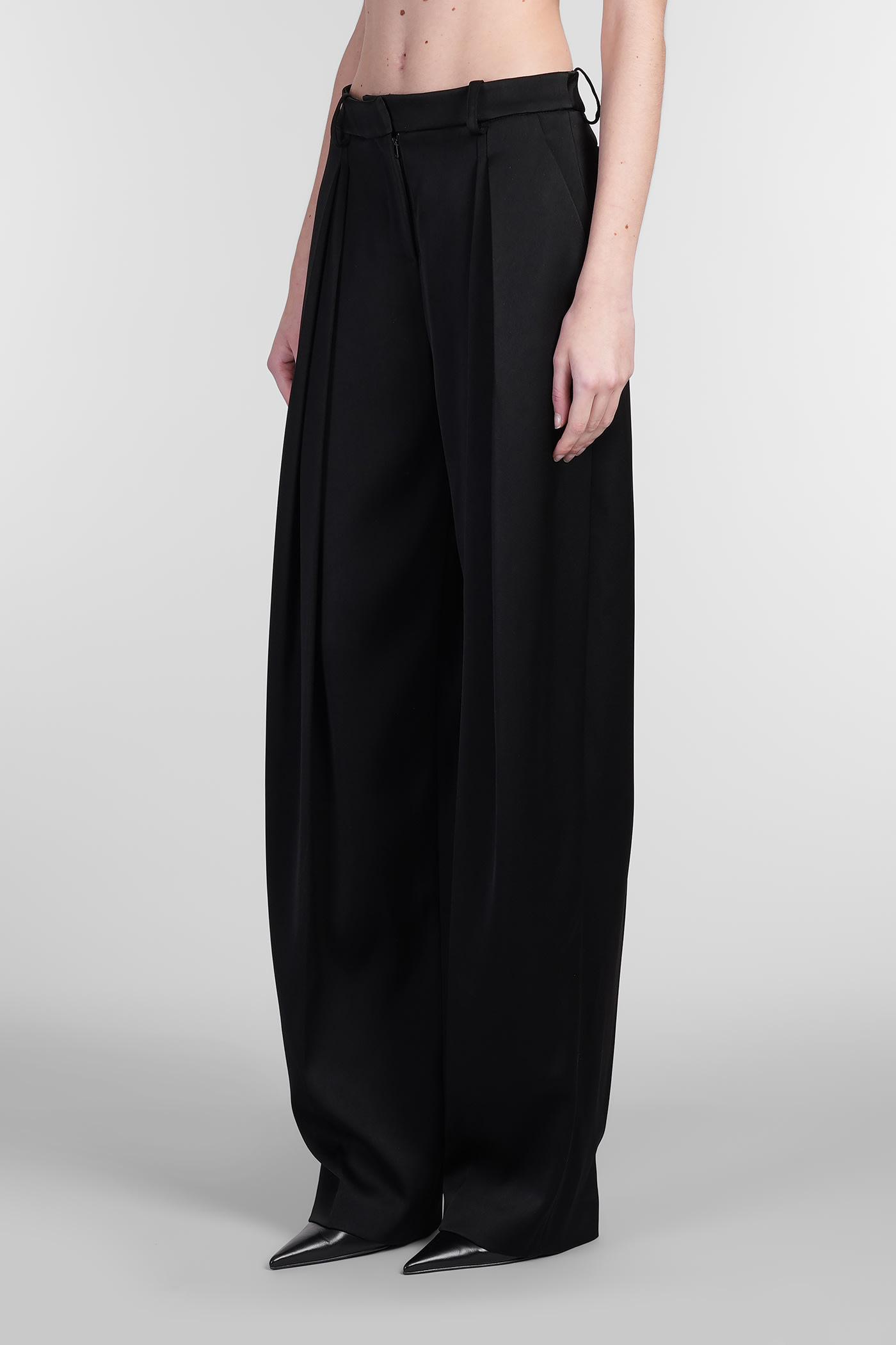 David Koma Pants In Black Triacetate