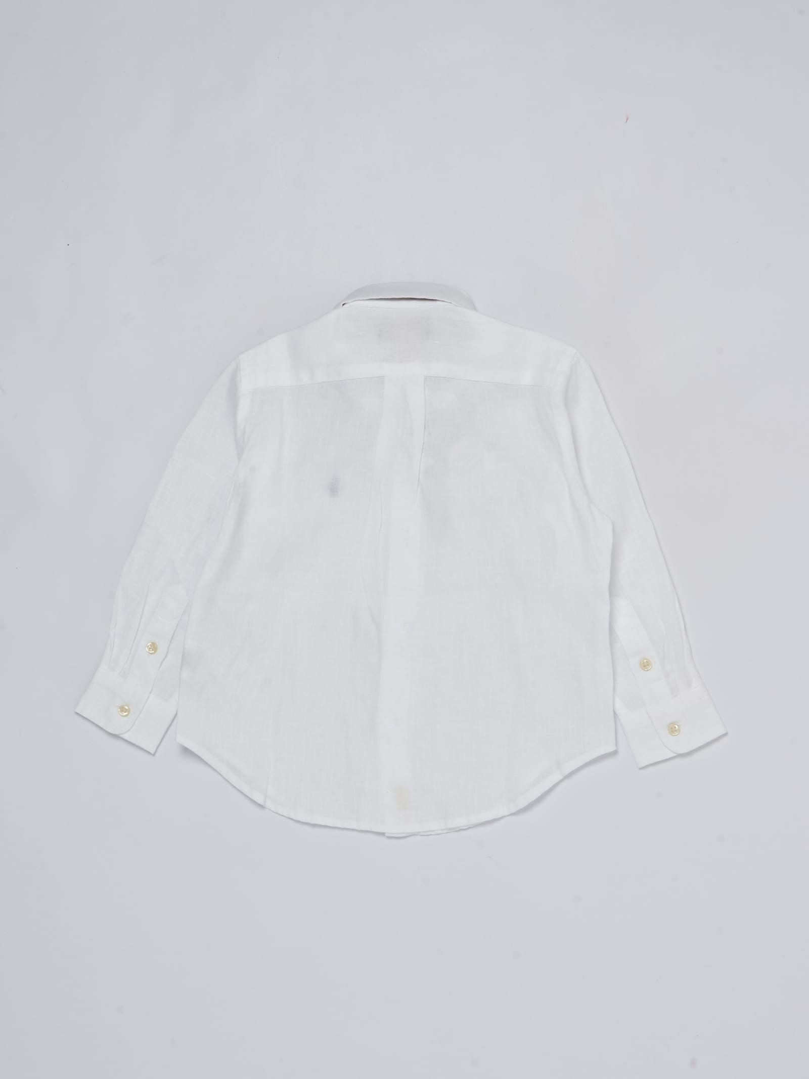 Shop Polo Ralph Lauren Shirt Shirt In Bianco