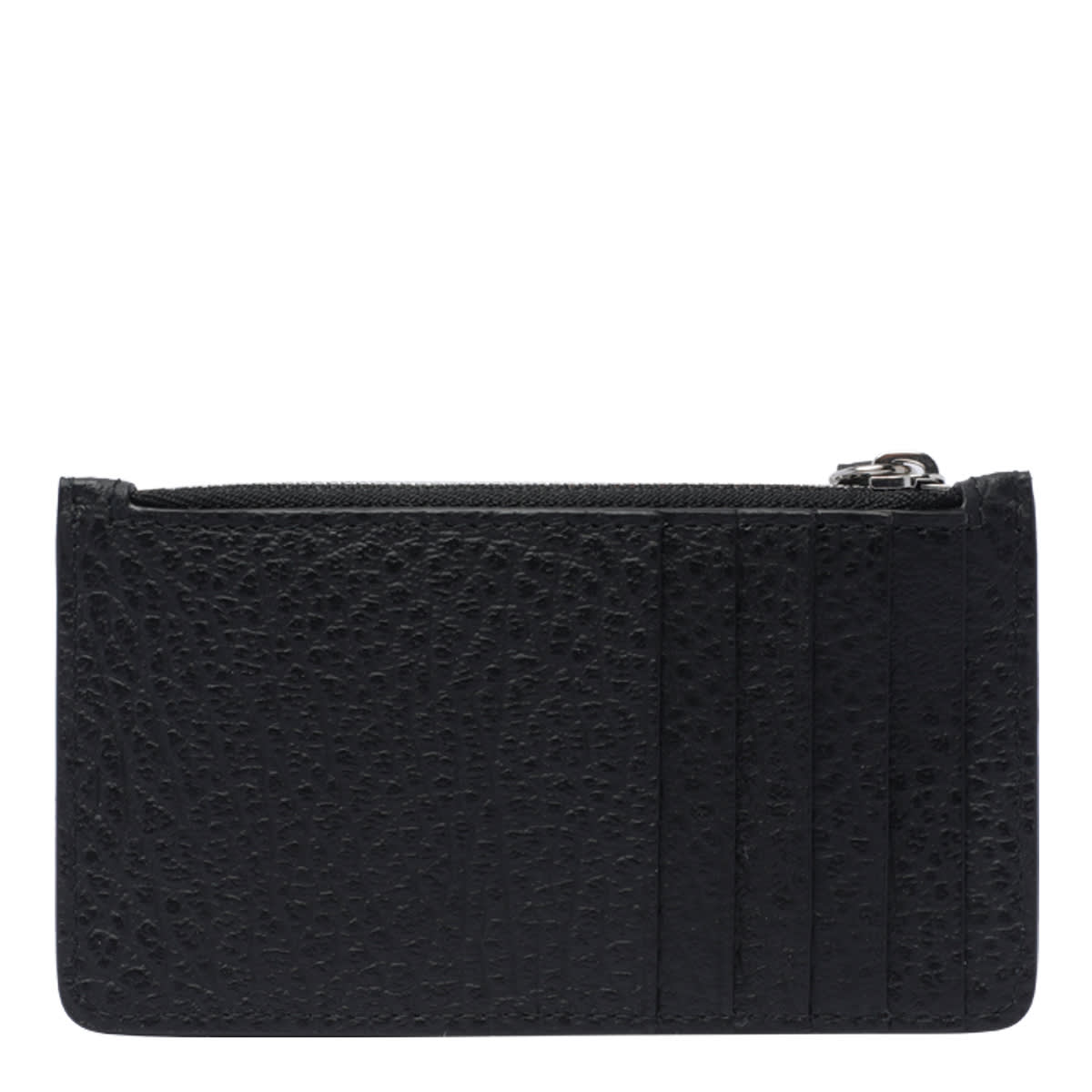 Shop Maison Margiela Four Stitches Wallet In Black