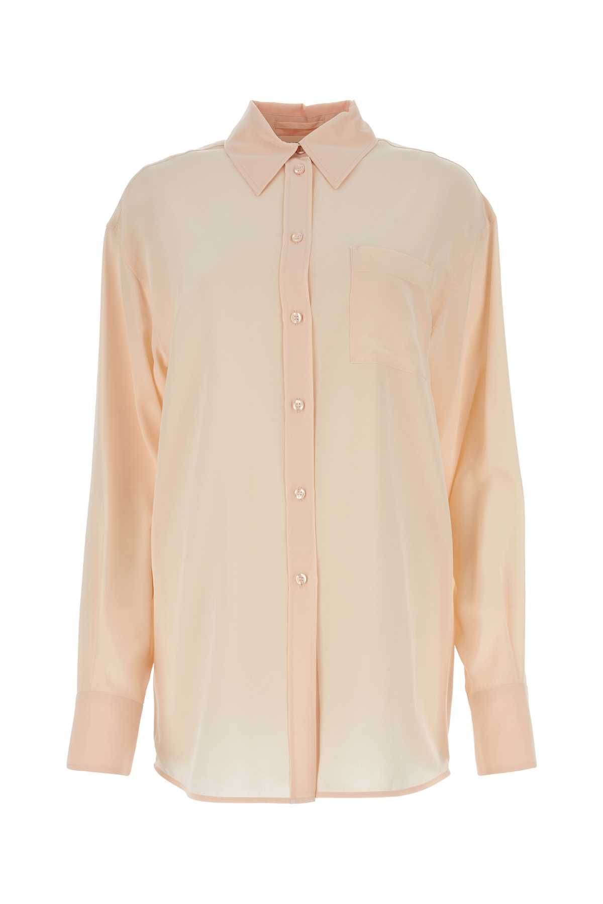 Pastel Pink Crepe Rovigo Shirt