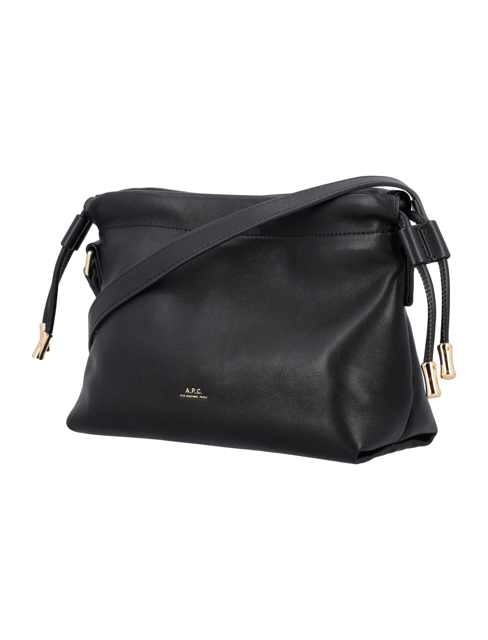 Shop Apc Ninon Mini Bag In Black