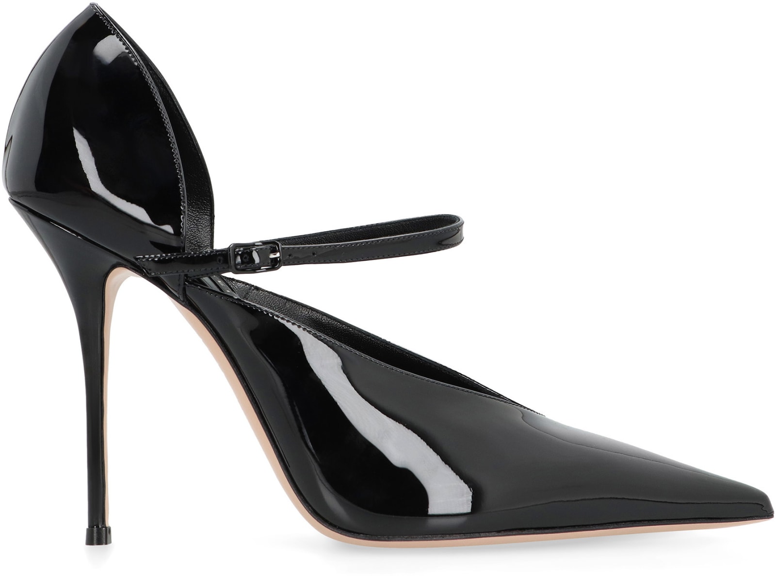 Shop Casadei Scarlet Jolly Patent Leather Pumps In Black