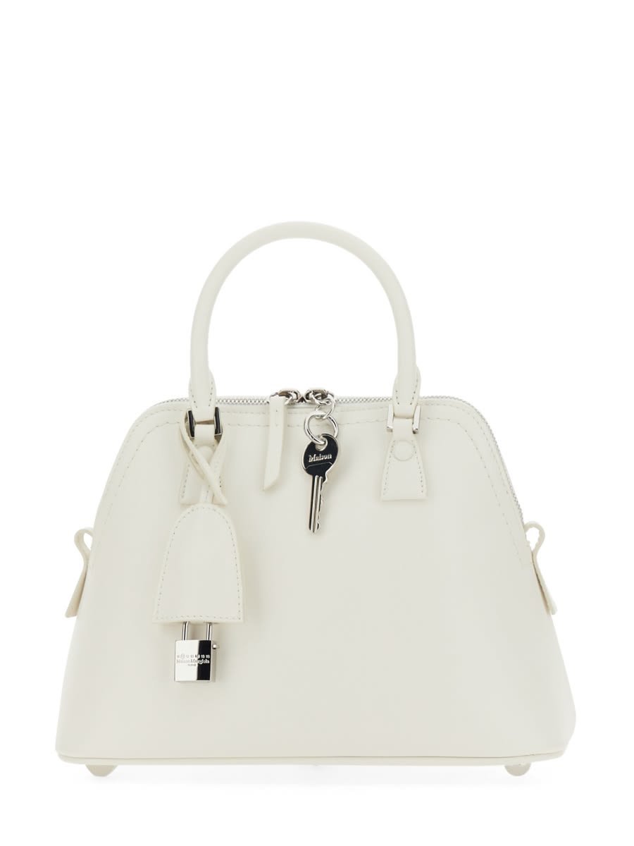 Shop Maison Margiela 5ac Mini Shoulder Bag In White