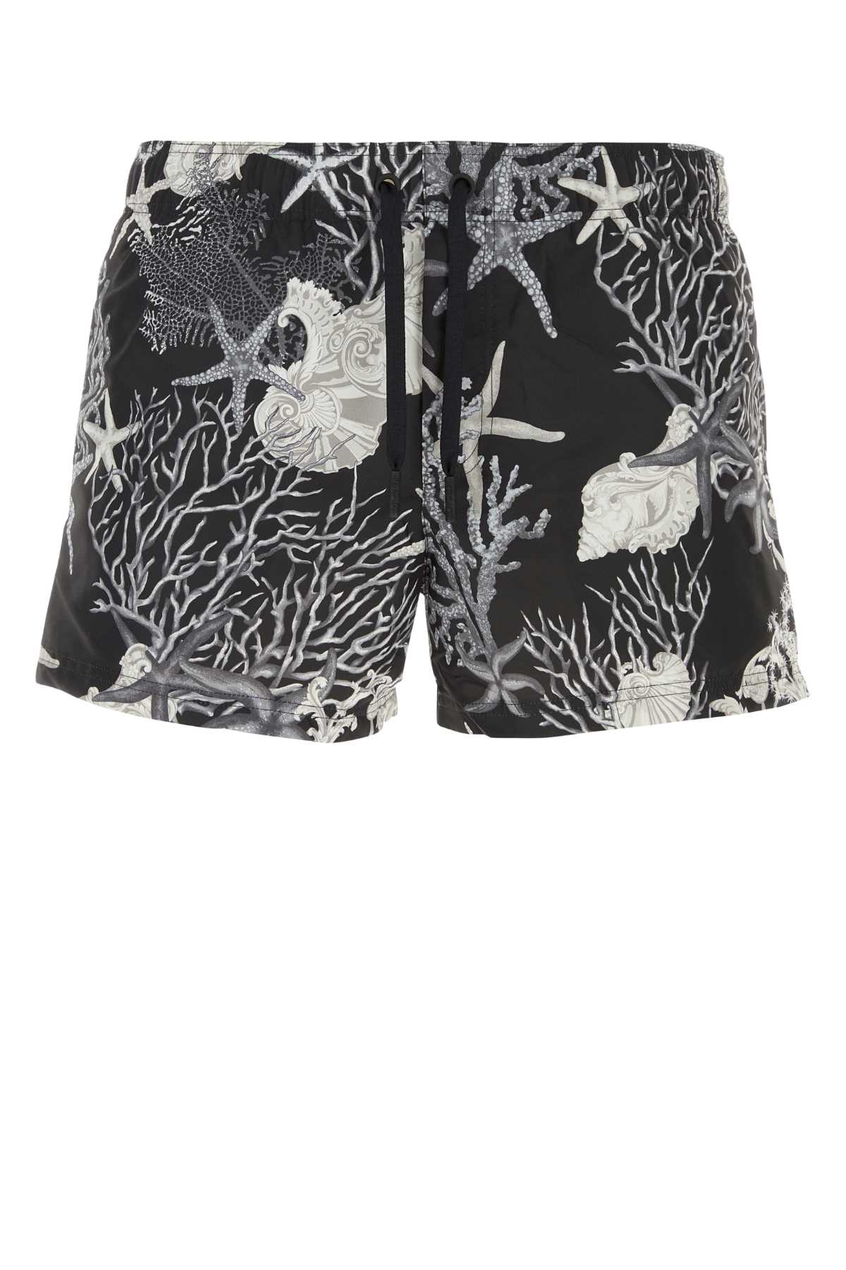 Printed Polyester Swimming Shorts