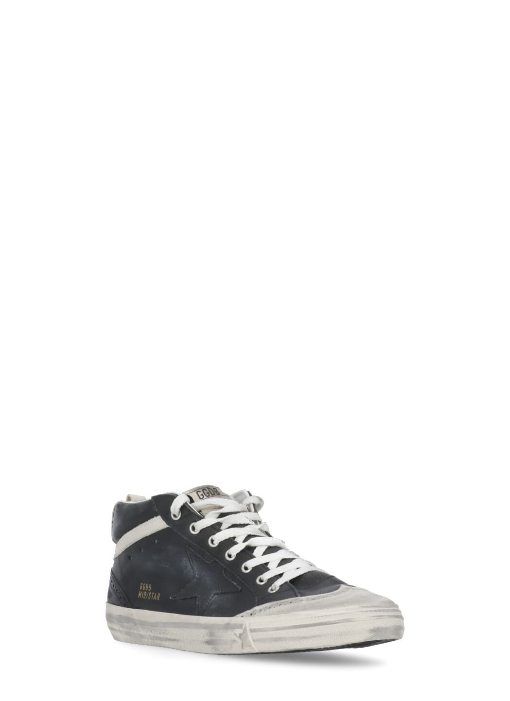 Shop Golden Goose Mid Star Classic Sneakers In Black