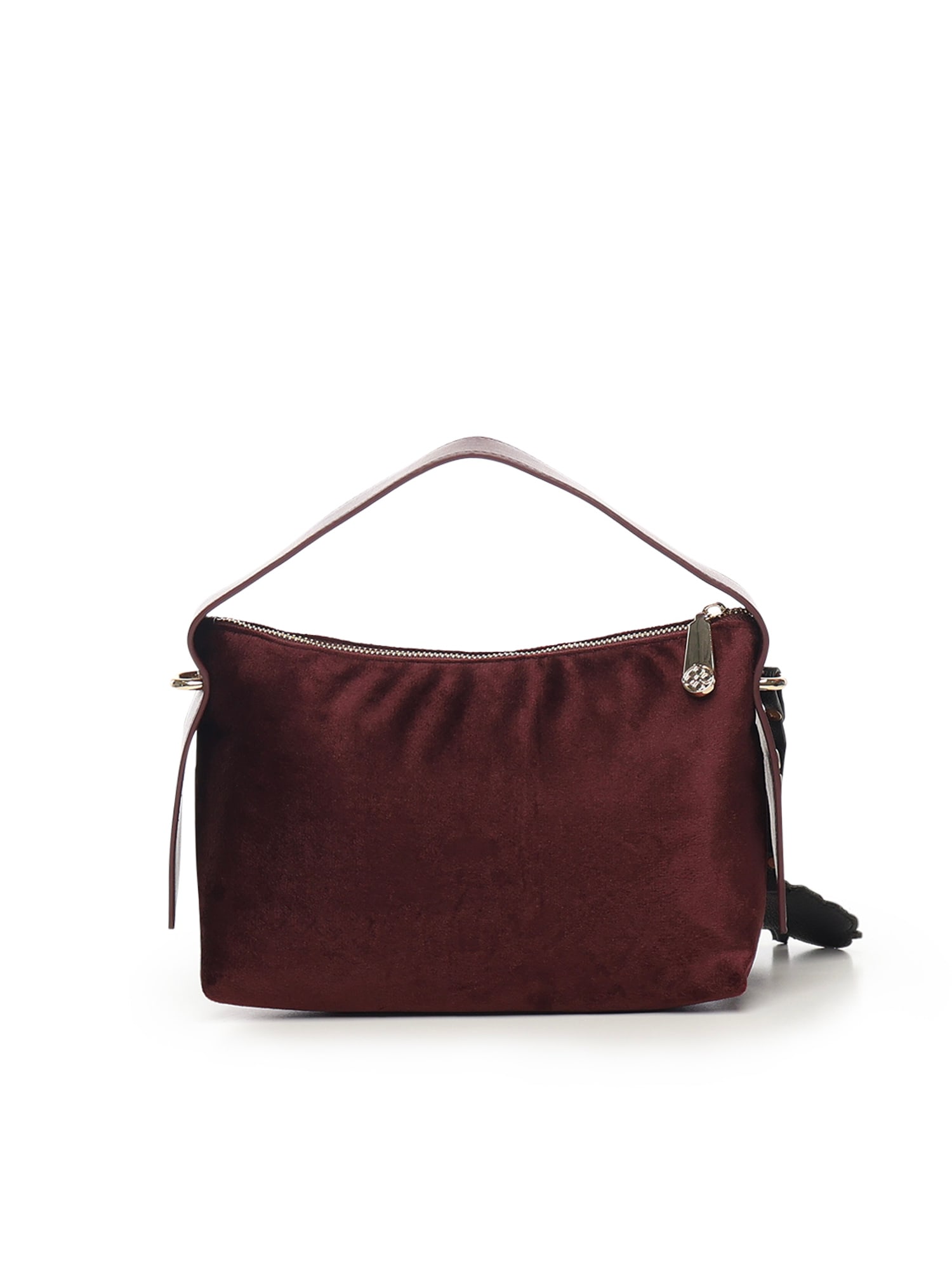 V73 Isabella Shoulder Bag In Burgundy