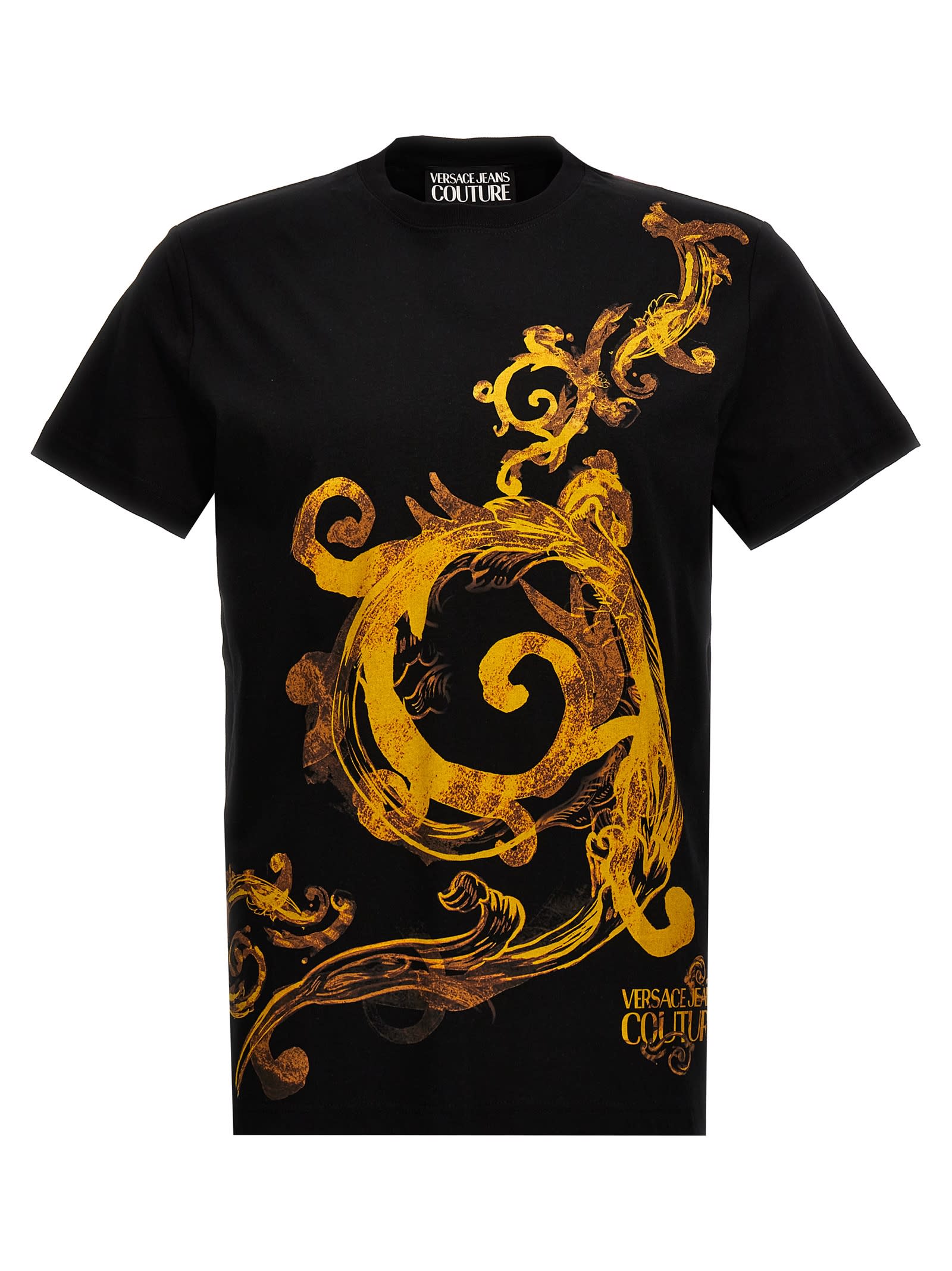 VERSACE JEANS COUTURE BAROQUE T-SHIRT