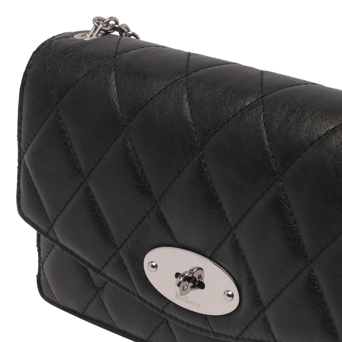 Shop Mulberry Small Darley Shoulder Bag In Black