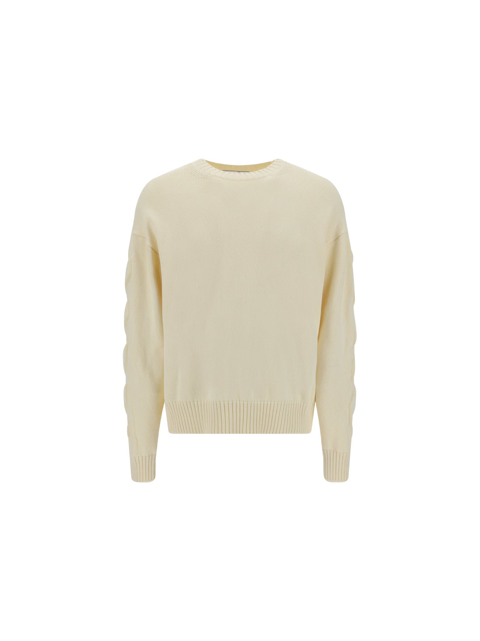 OFF-WHITE PULLOVER SWEATER