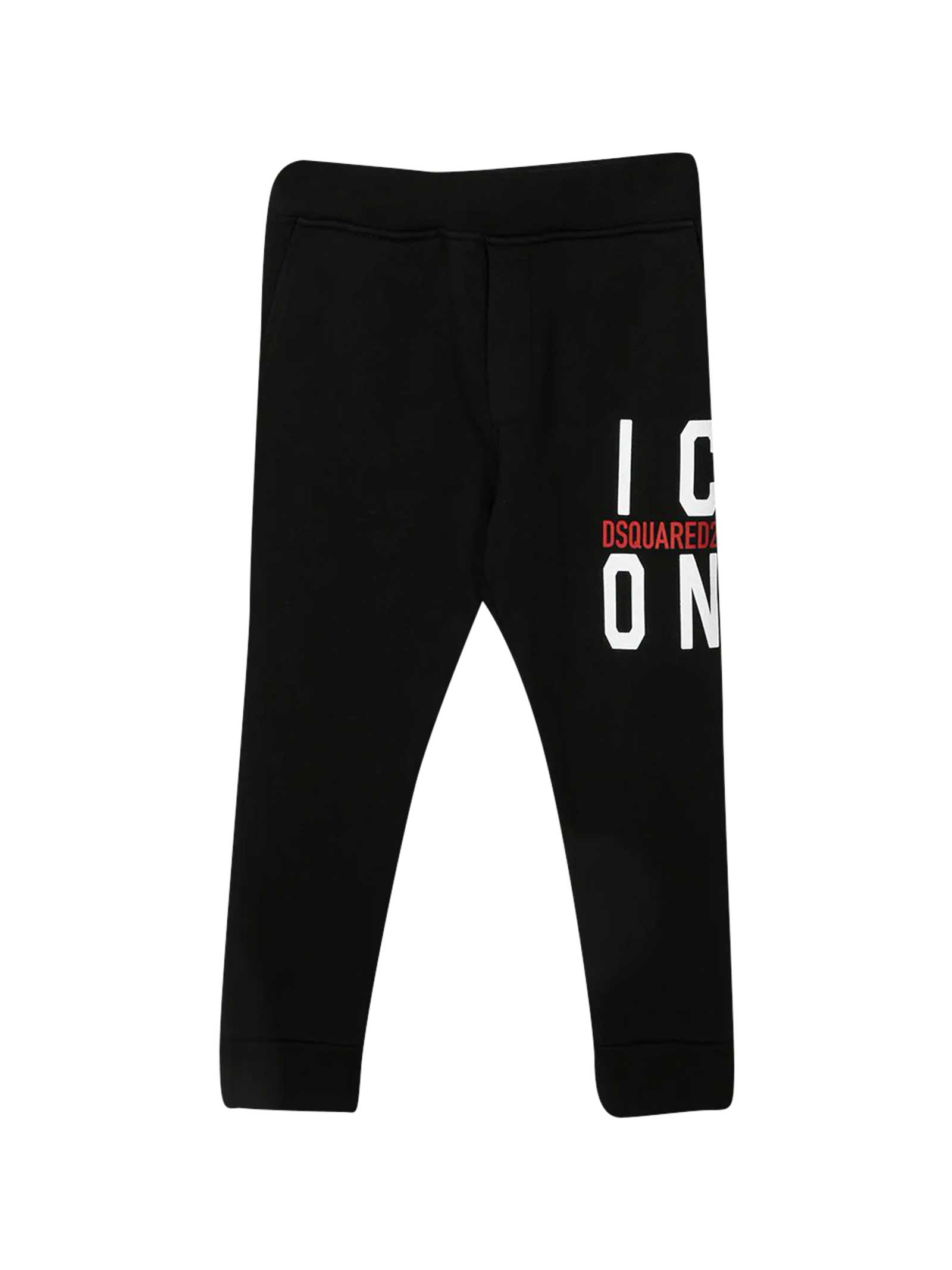 Dsquared2 Kids' Sports Trousers With Print