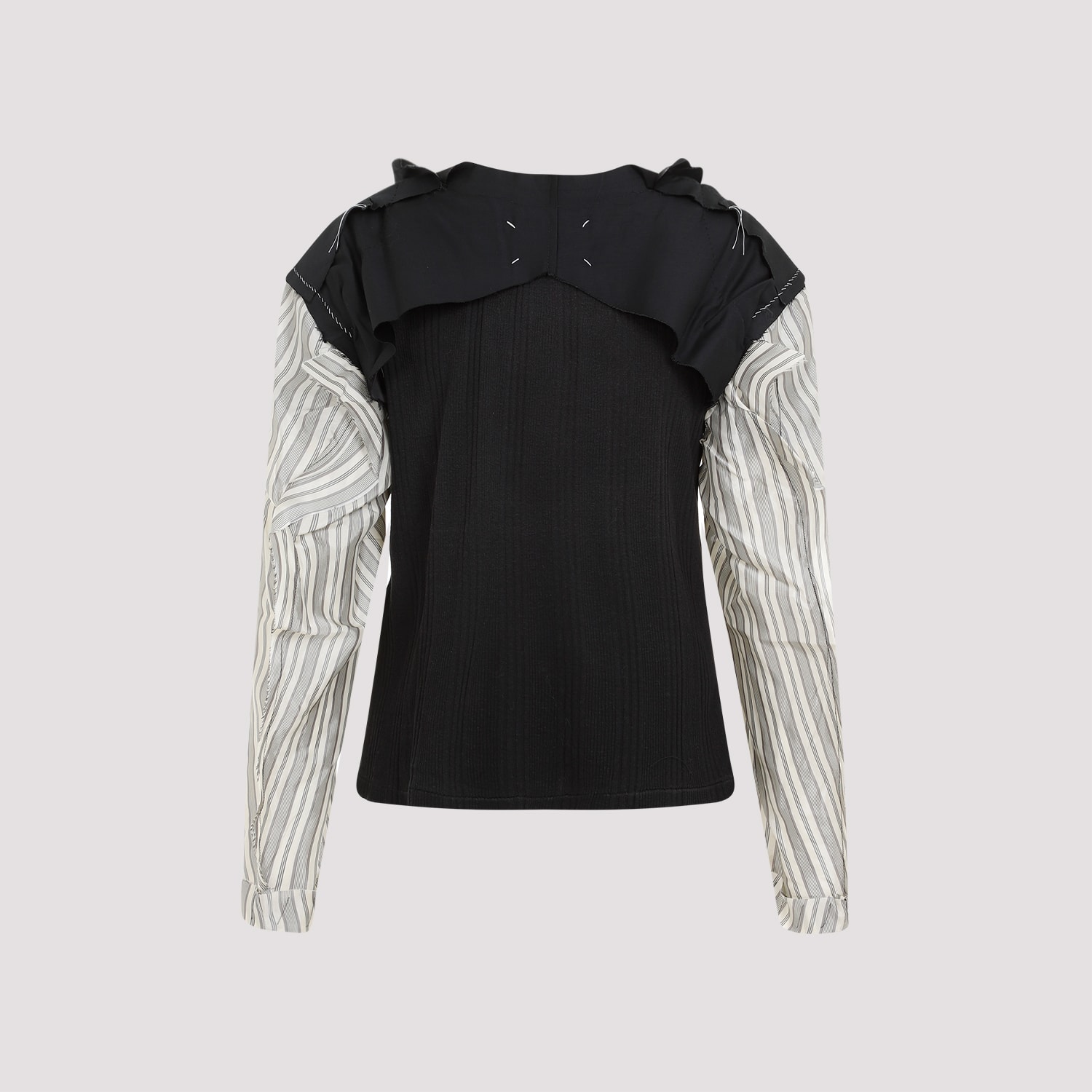 Shop Maison Margiela Cotton T-shirt In Black