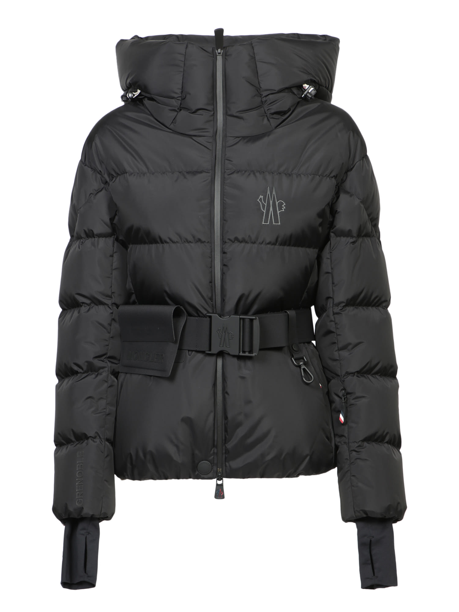 Shop Moncler Bouquetin Black Jacket