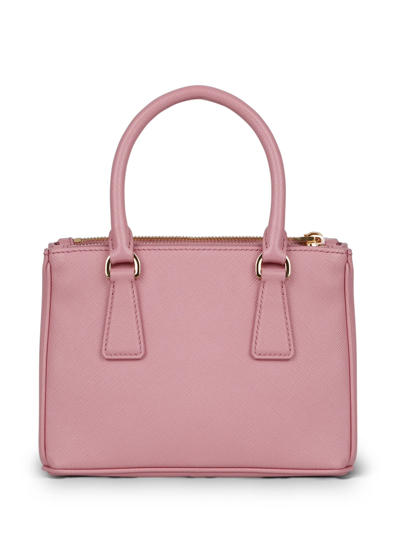 Shop Prada Galleria Mini Tote Bag In Pink