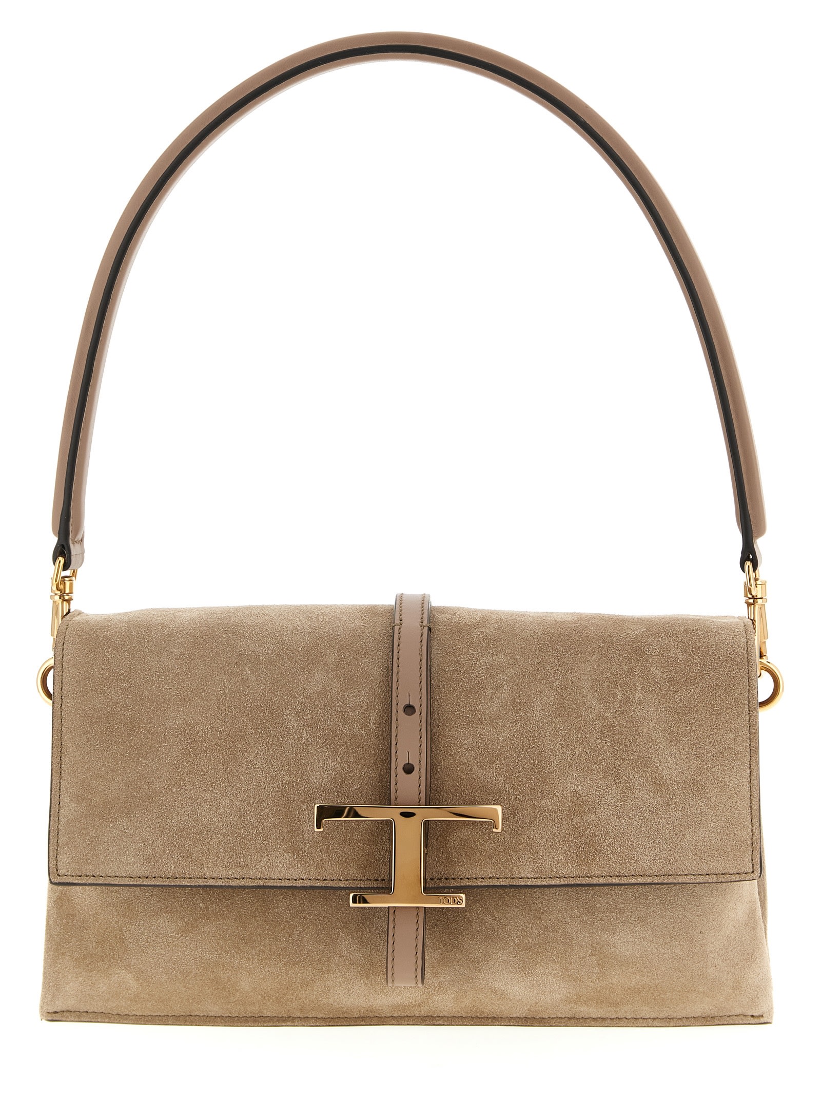 Tod's Tse Tracollina Mini Shoulder Bag In Sand