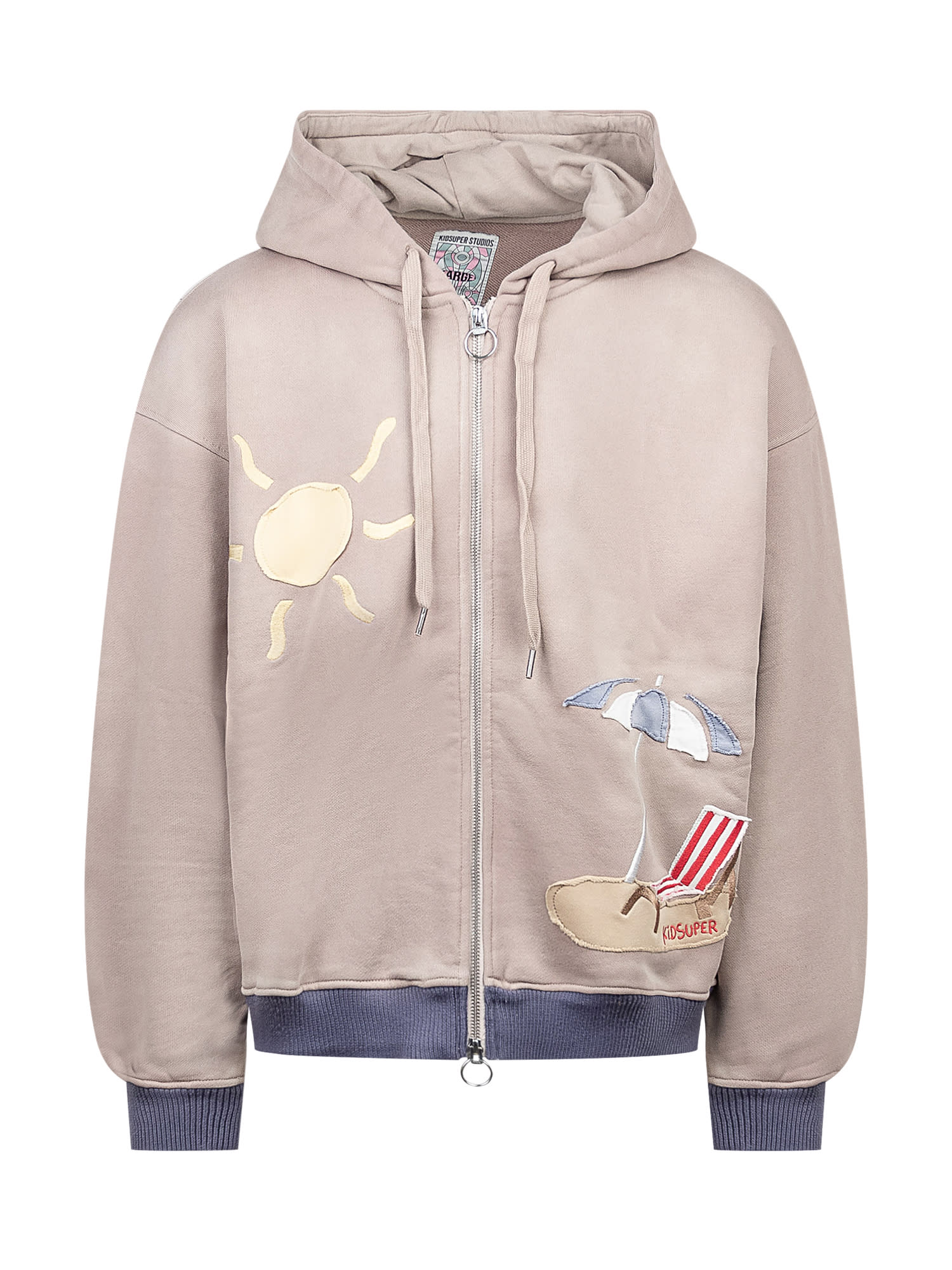 Kidsuper Beach Hoodie In Neutral