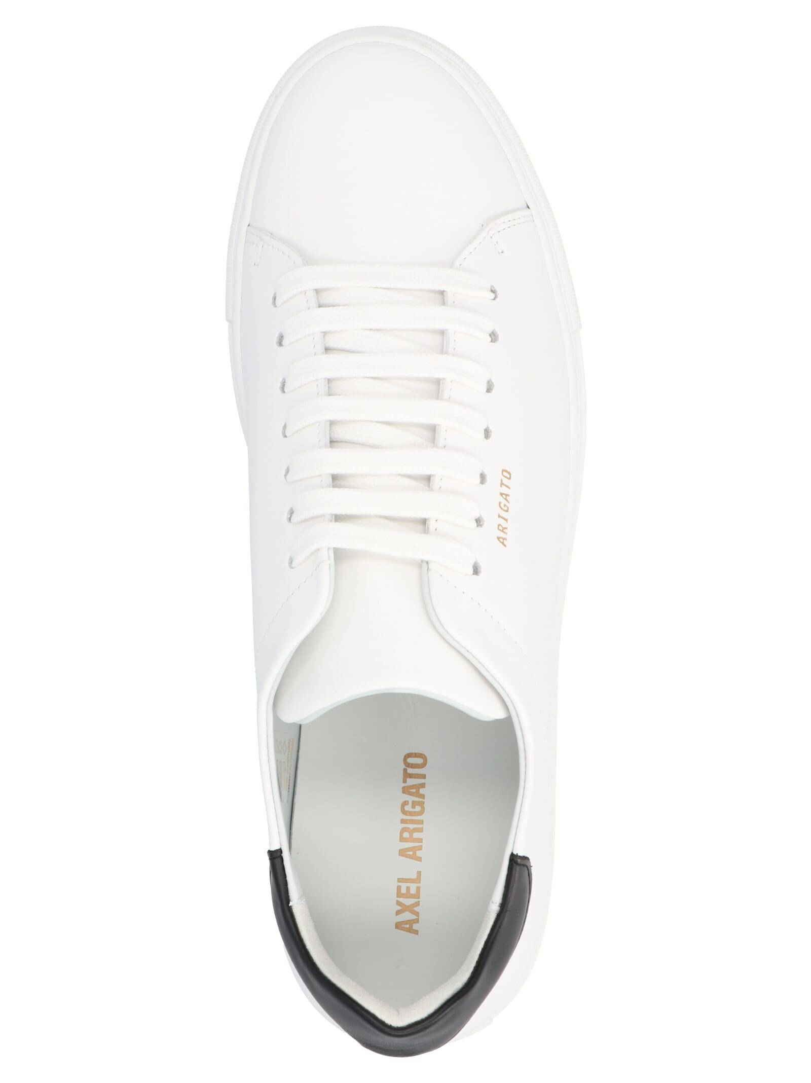 Shop Axel Arigato Clean 90 Contrast Shoes In Bianco