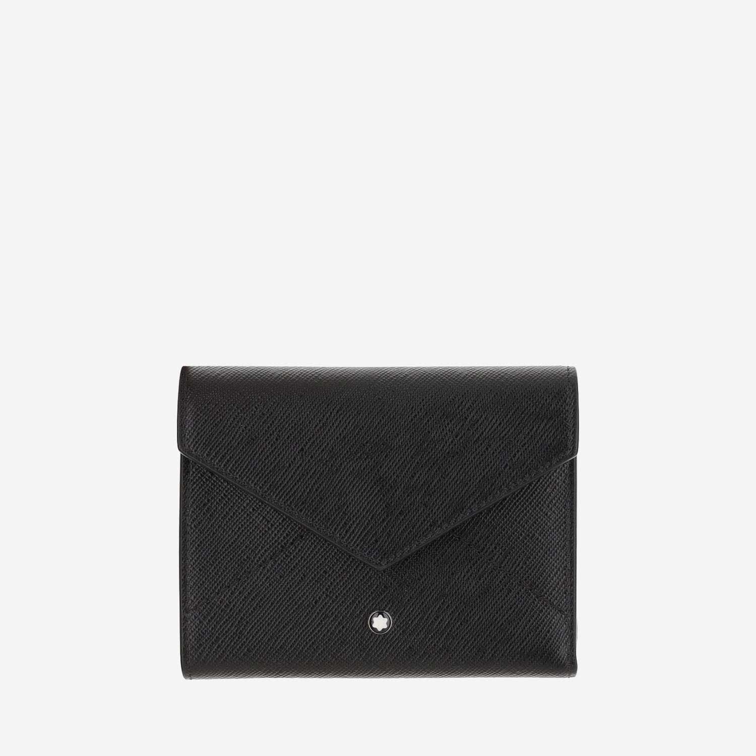 Montblanc Trio Sartorial Wallet 6 Compartments In Black