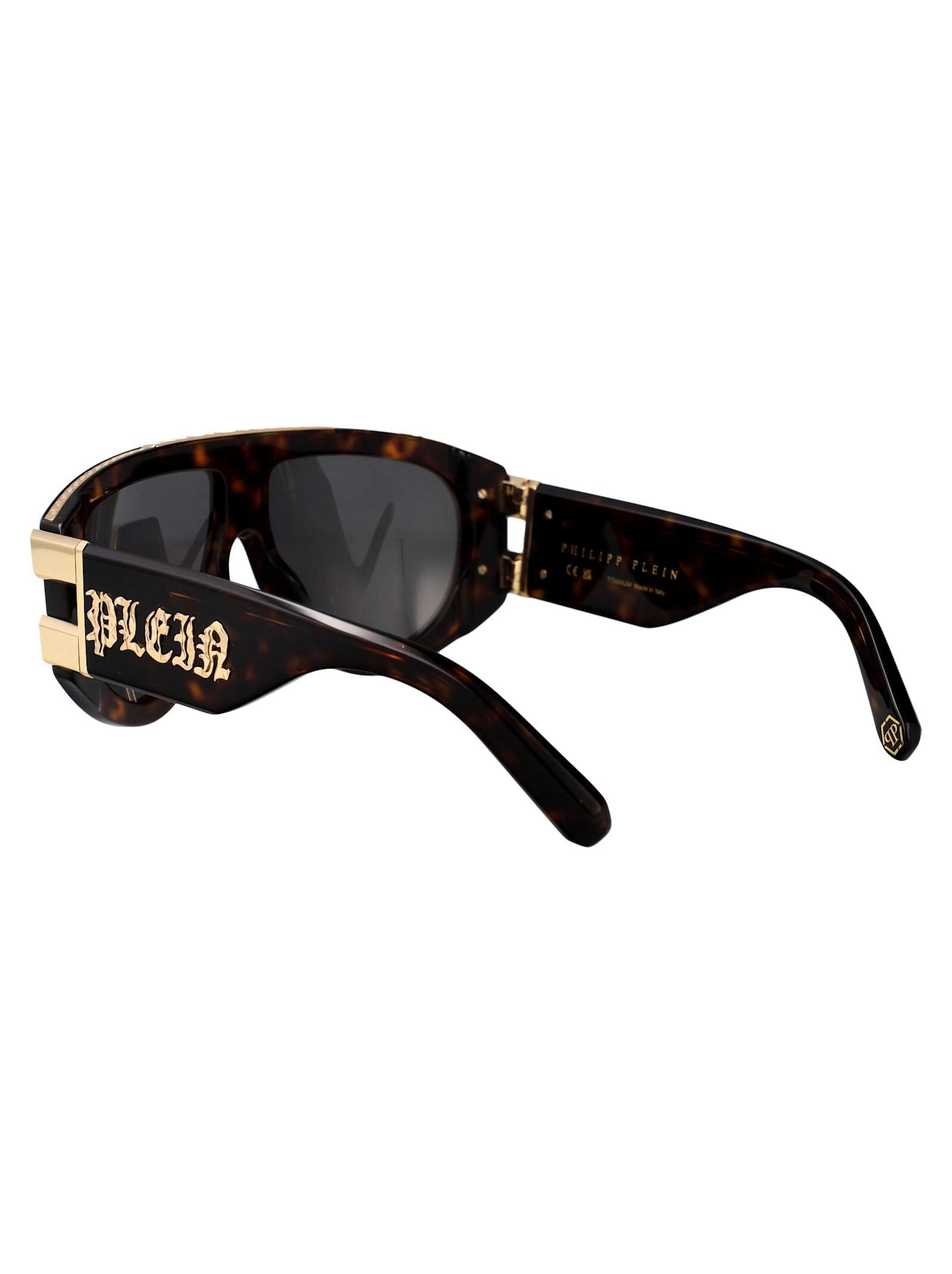 Philipp Plein Plein Eagle Sunglasses In Brown