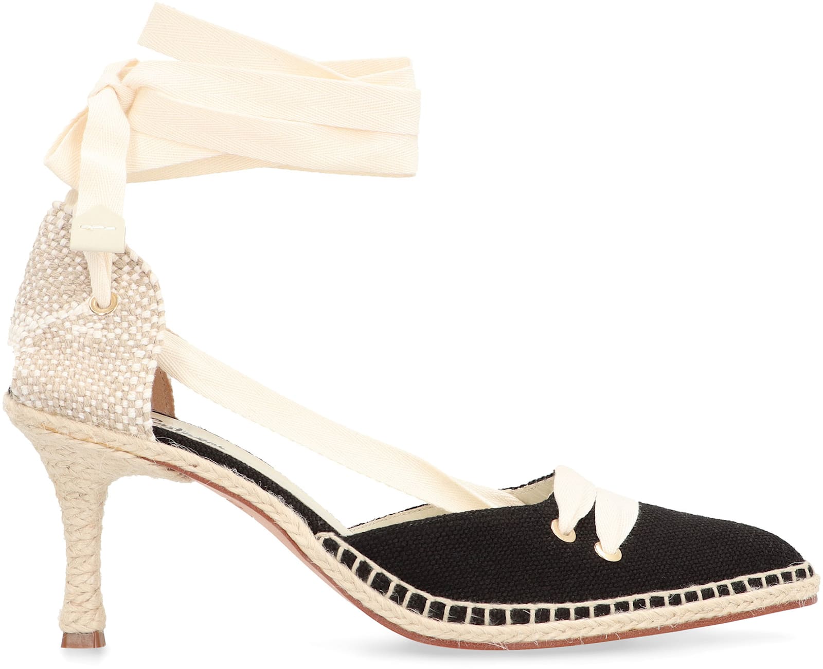 CASTAñER CASTANER X MANOLO BLAHNIK - CASTA CANVAS HEEL ESPADRILLES