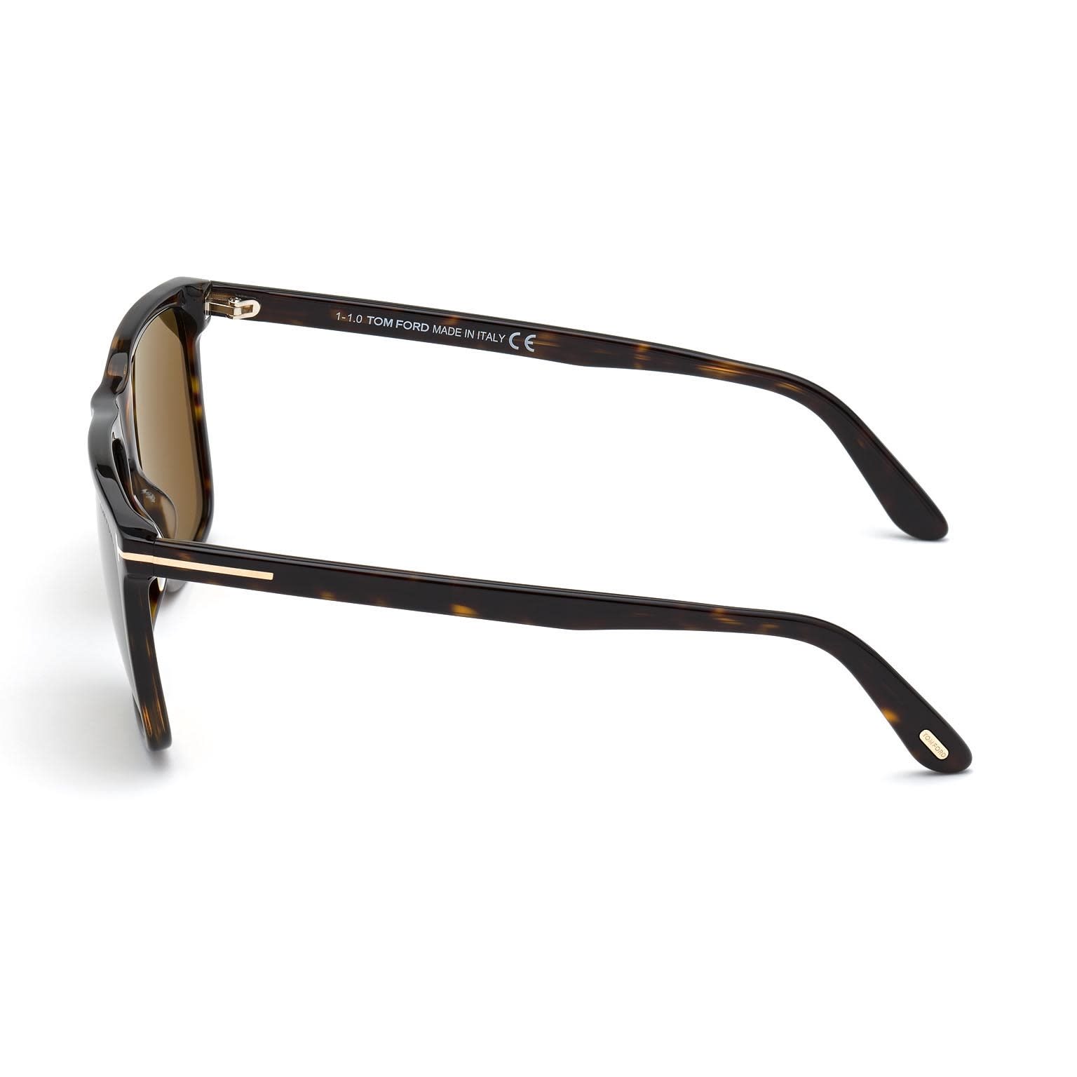 Shop Tom Ford Sunglasses In Marrone/marrone