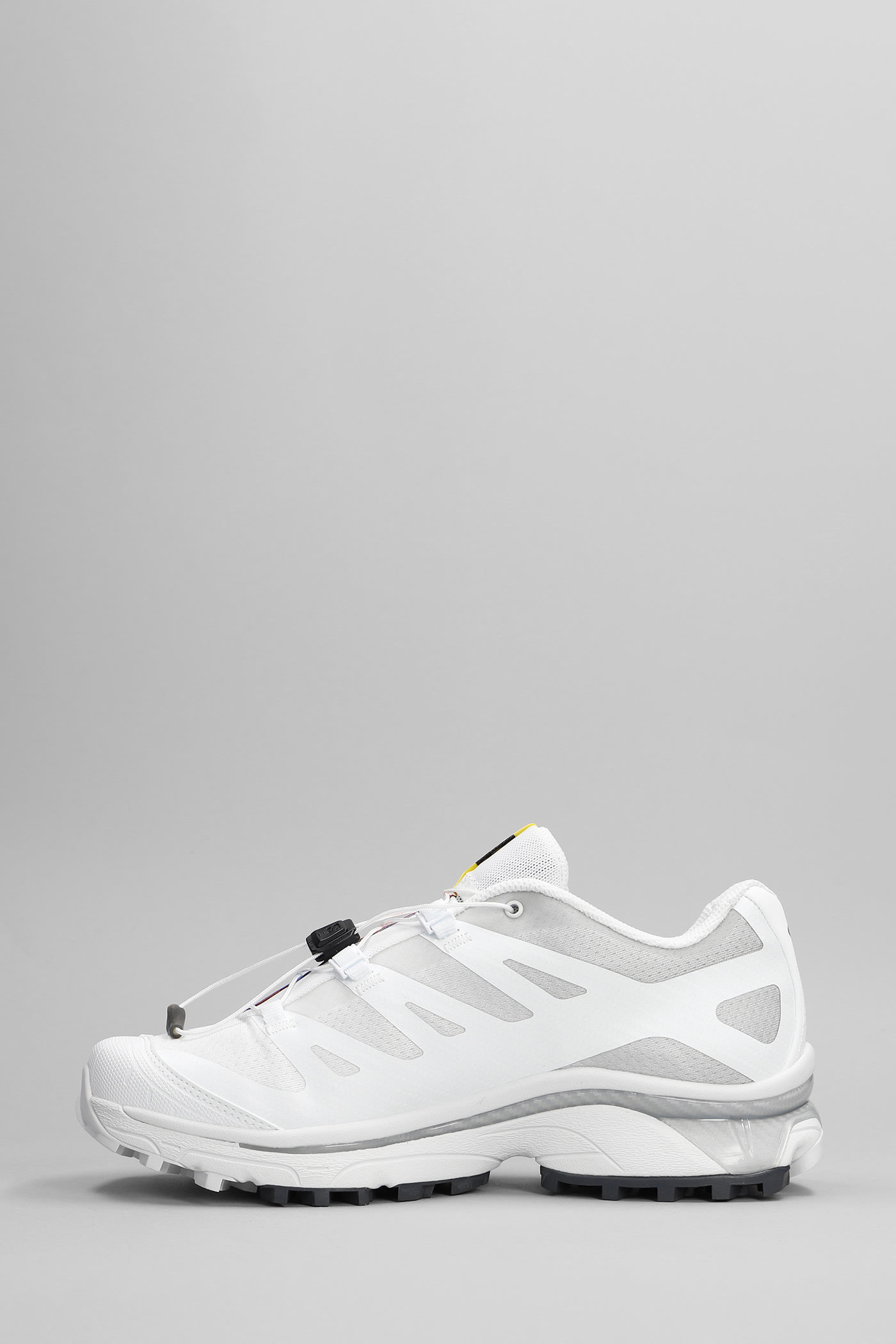 Shop Salomon Xt-4 Og Sneakers In White Synthetic Fibers In White/ebony/lunar Rock