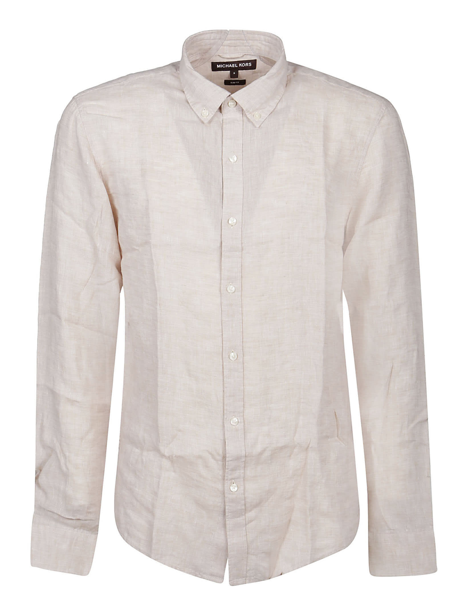 Michael Kors Long Sleeve Slim Fit Shirt
