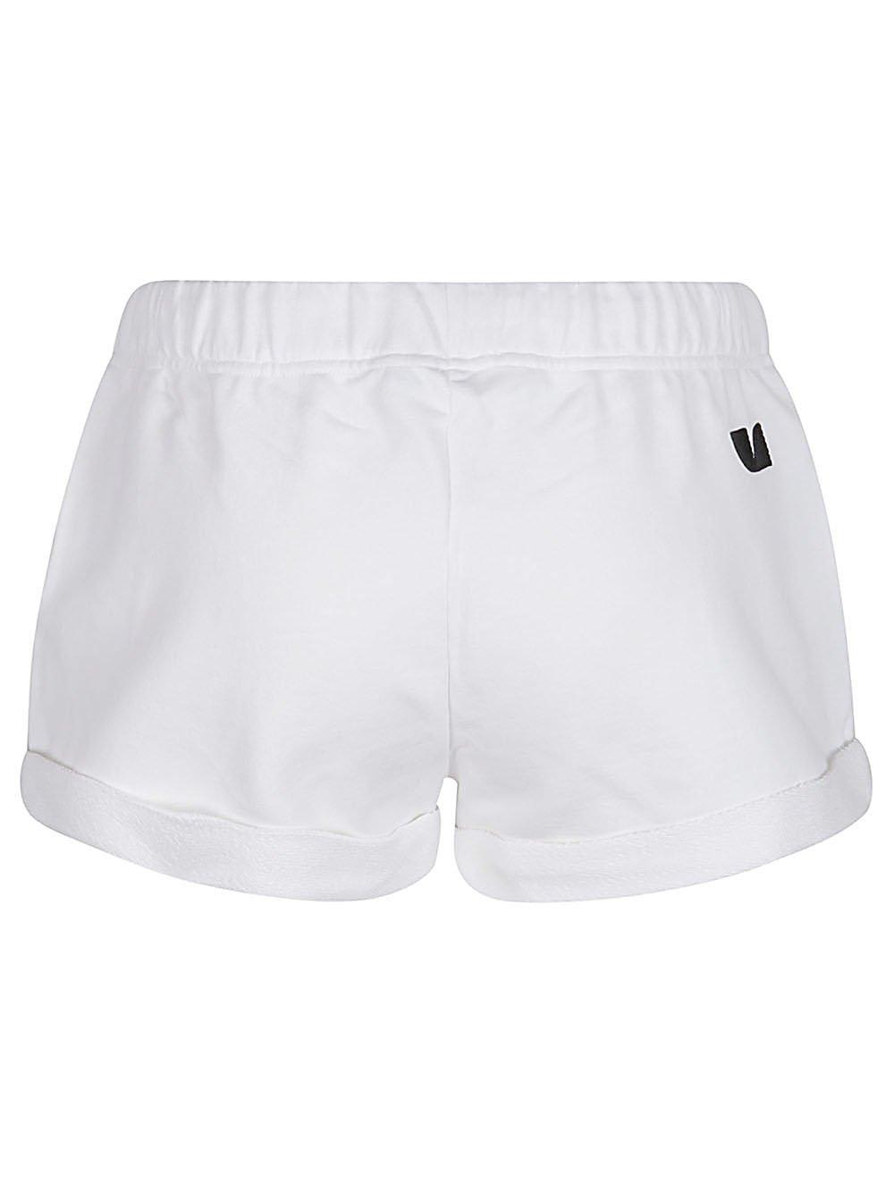 Shop Iro Drawstring Thigh-high Shorts In White