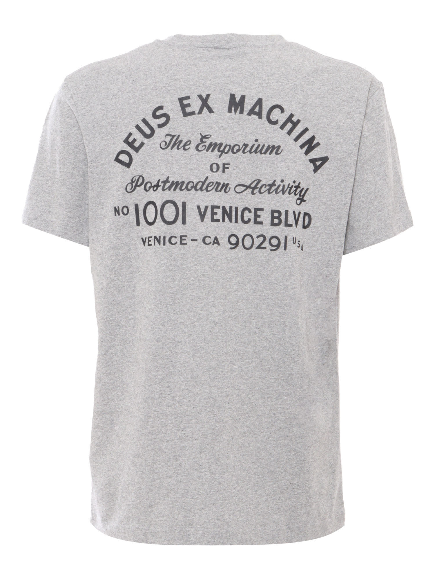Shop Deus Ex Machina Gray Venice T-shirt In Grey