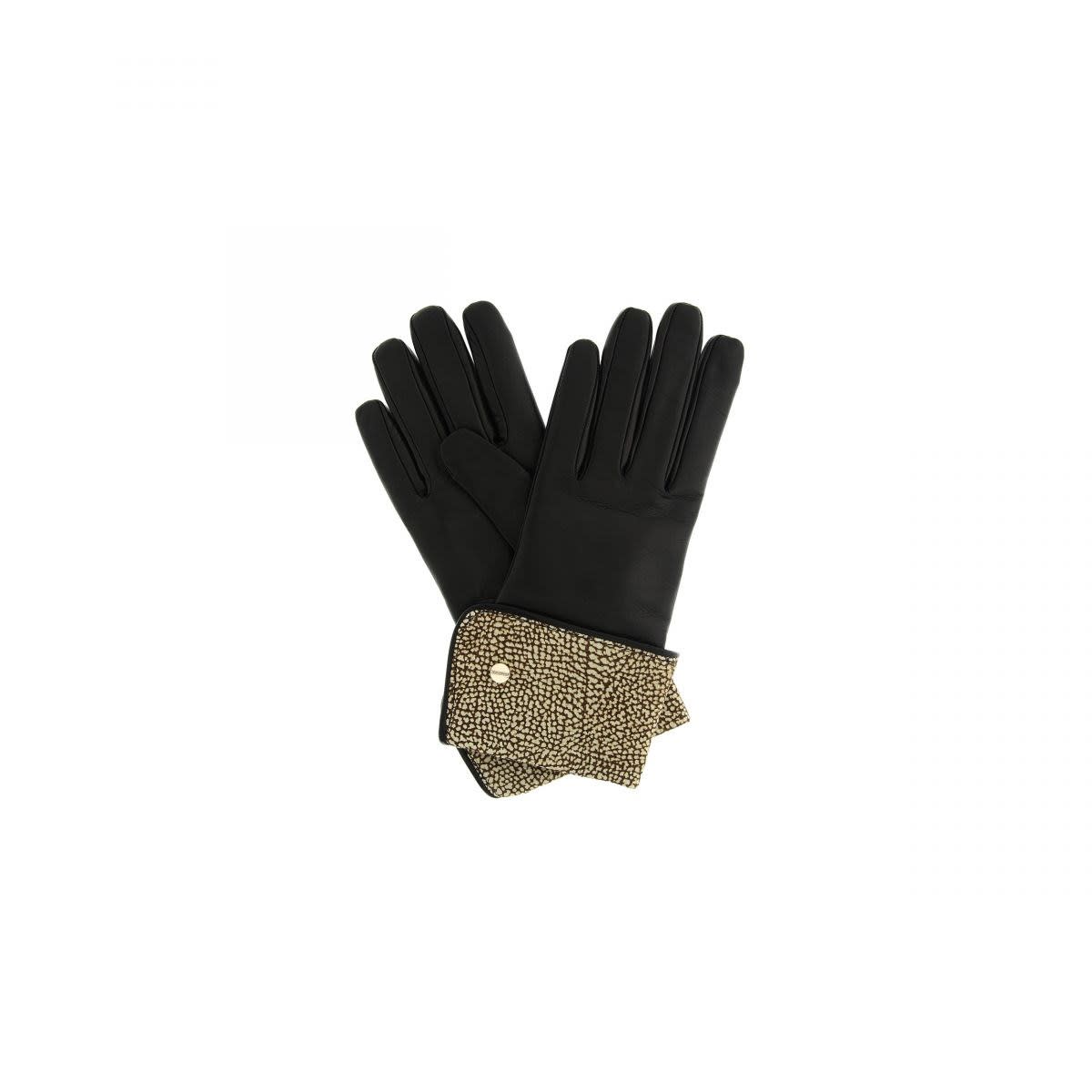 Borbonese Leather Gloves