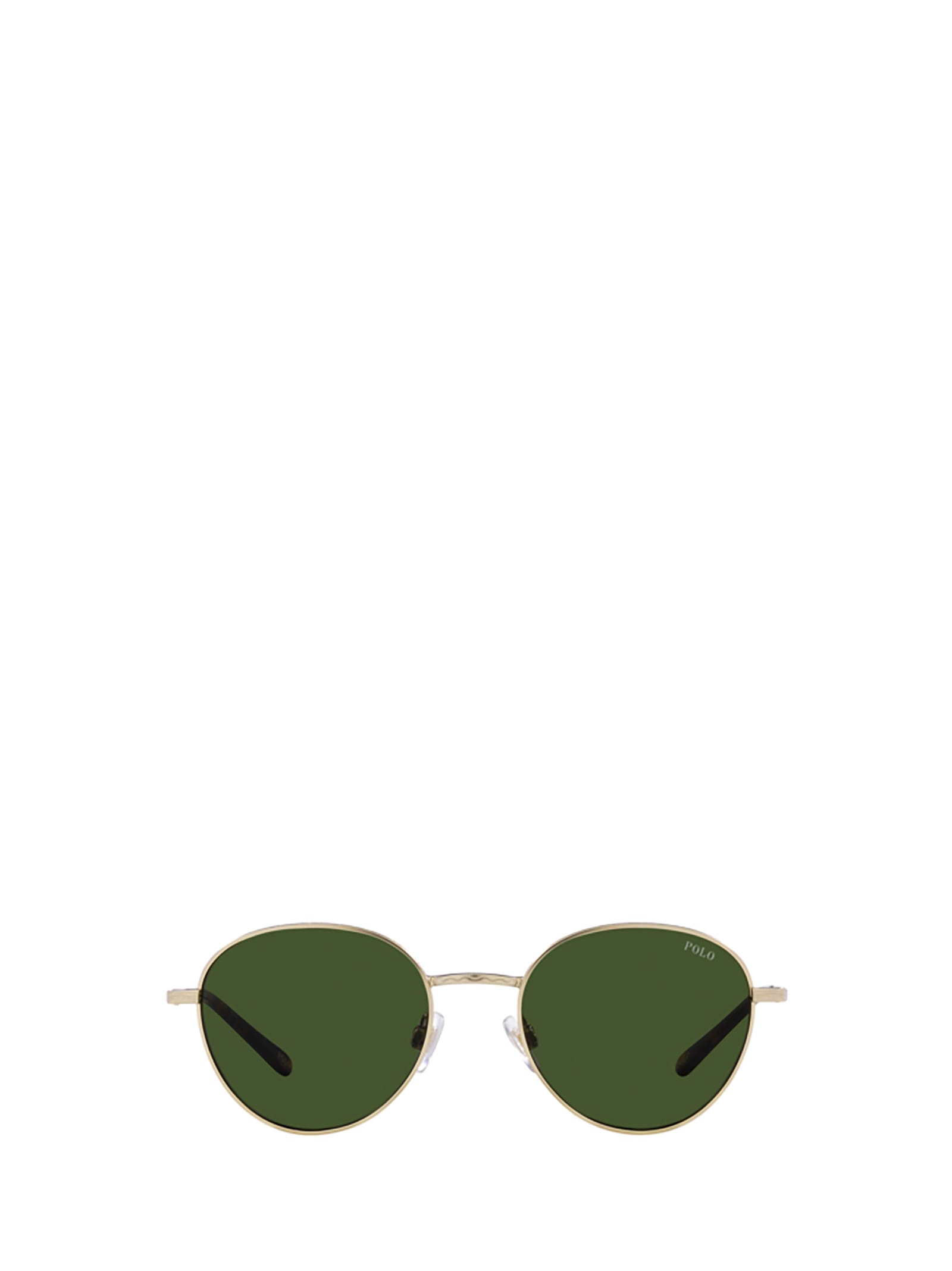 Polo Ralph Lauren Ph3144 Semishiny Pale Gold Sunglasses