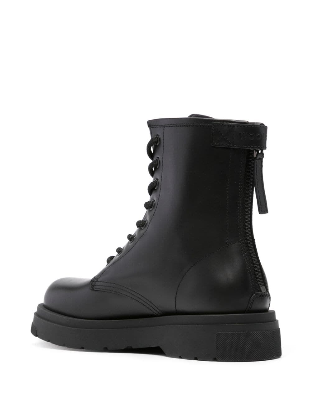 Shop Woolrich City Boot Calf In Black