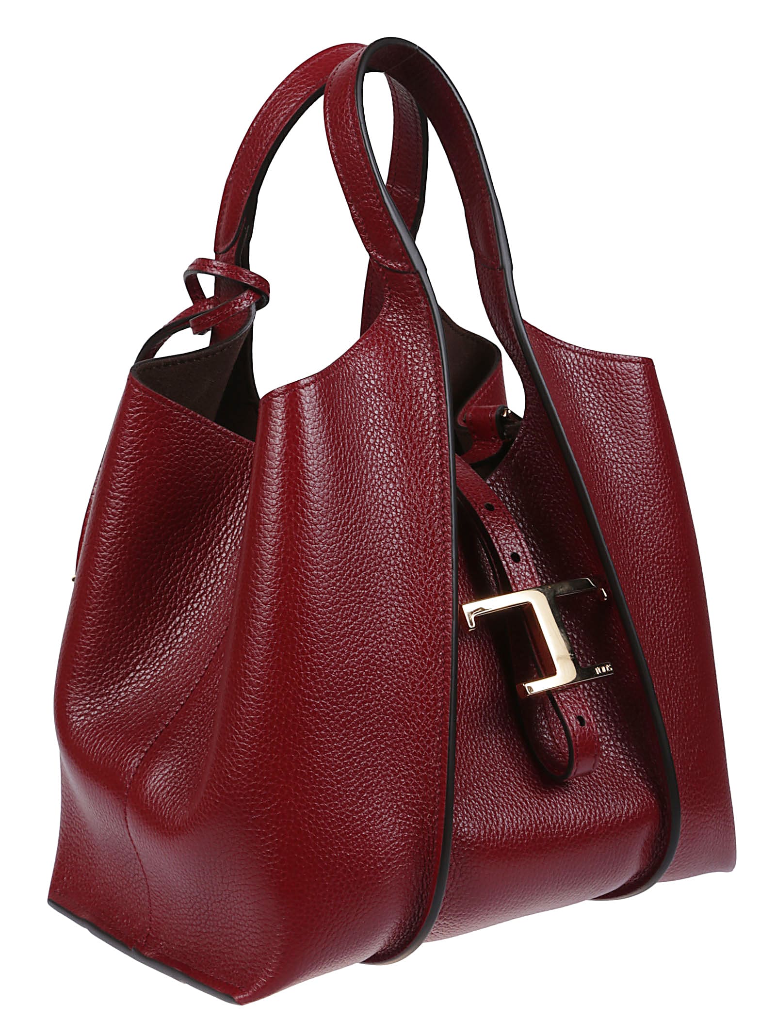 Tod's Tsb Shopping Pend. T Mini Handbags Bordeaux