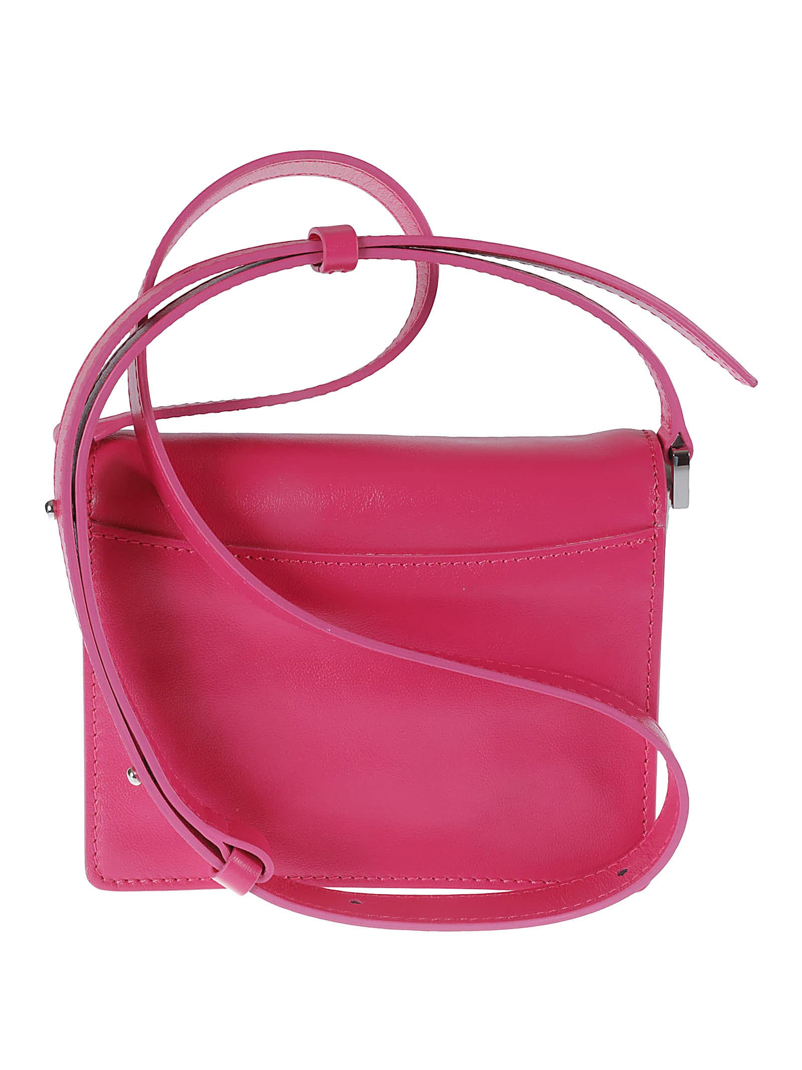 Shop Marni Flap Shoulder Bag In Rosa