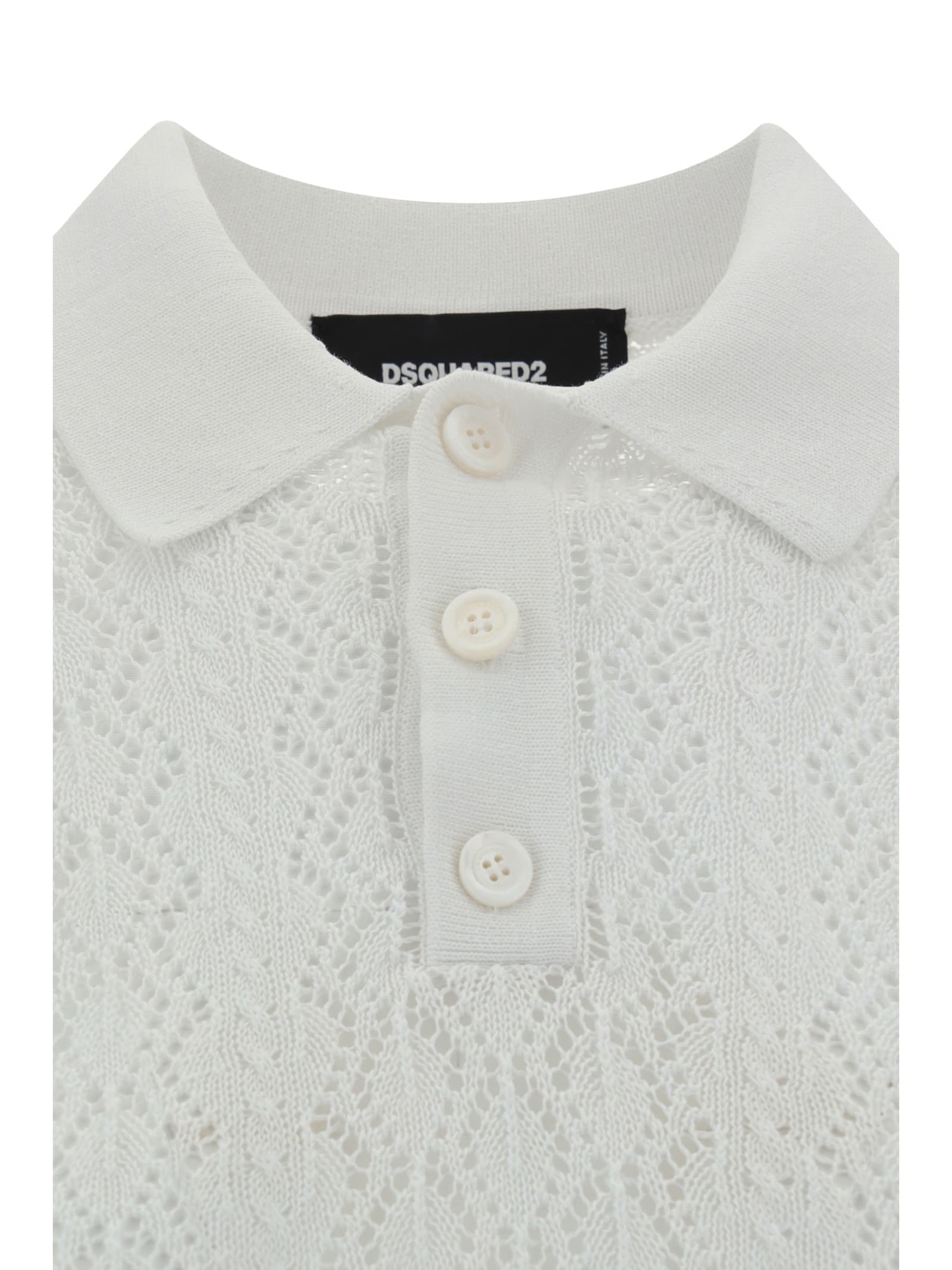 Shop Dsquared2 Top In Optical White