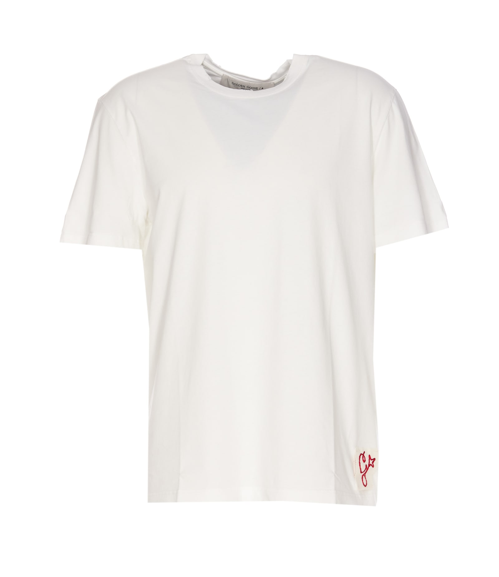 Shop Golden Goose T-shirt In Vintage White