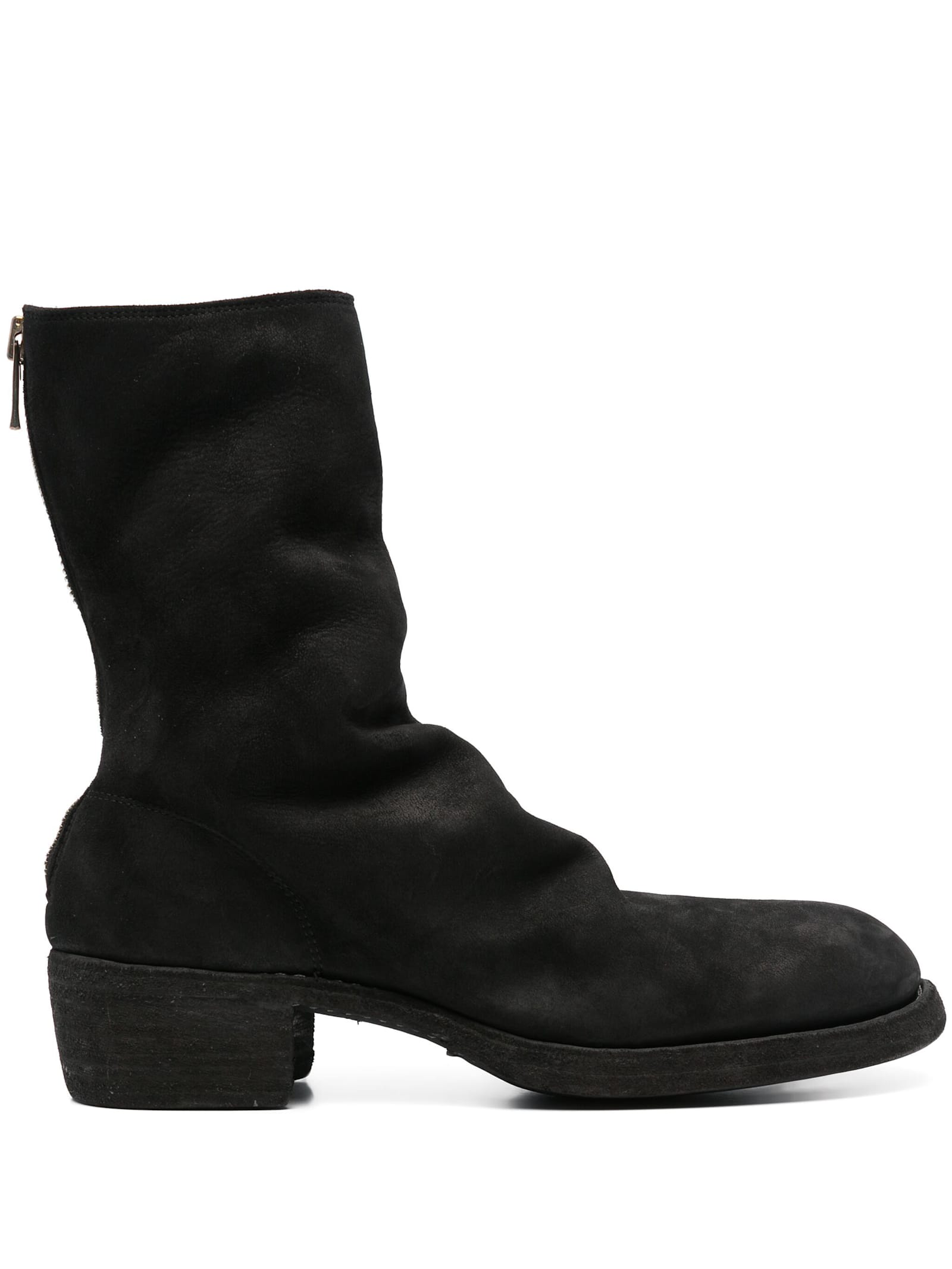 Back Zip Mid Boot