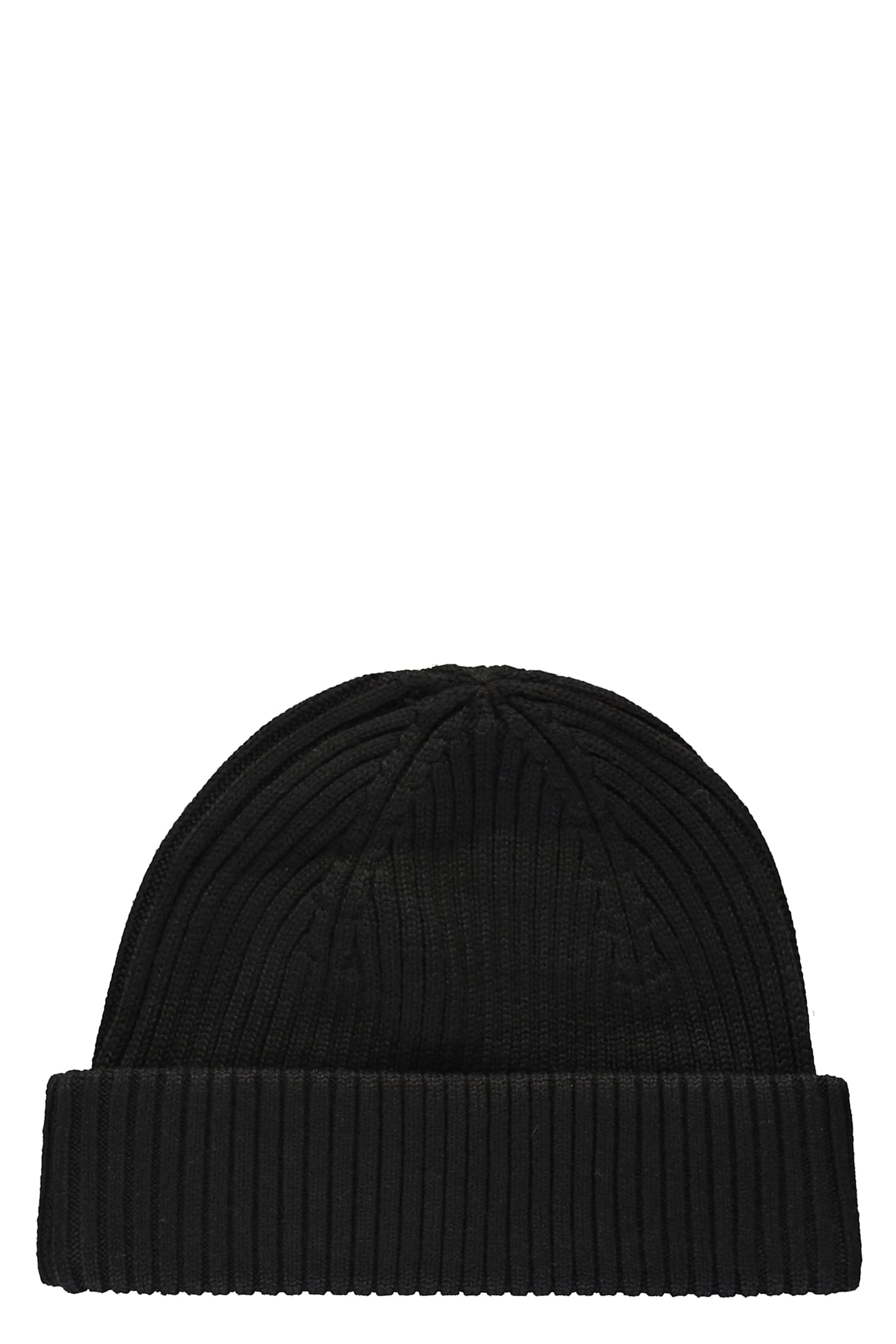 Parajumpers Hat In Black Knit Unisex Versatile In Black