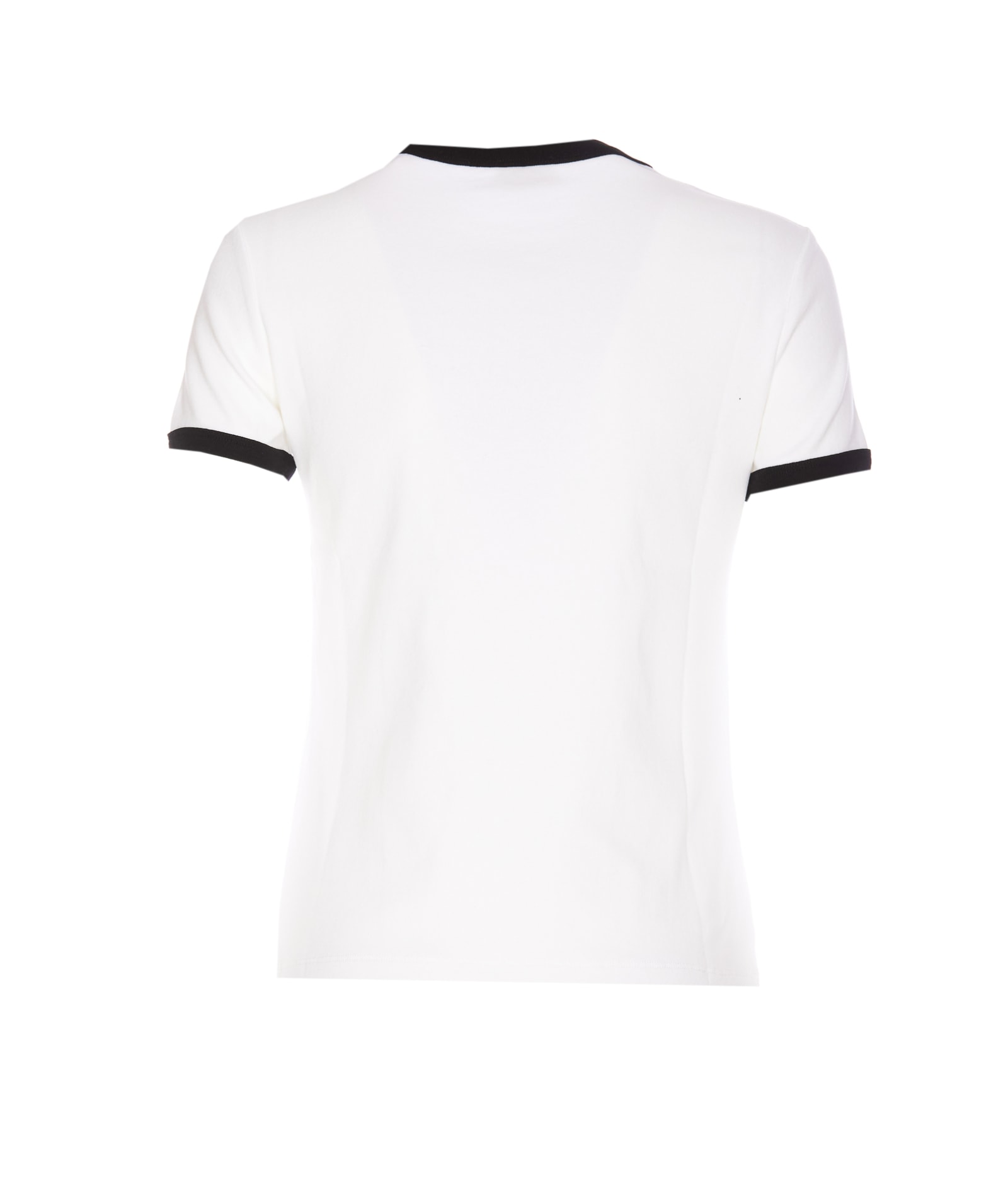 Shop Kenzo Embroidered Boke 2.0 Logo T-shirt In White