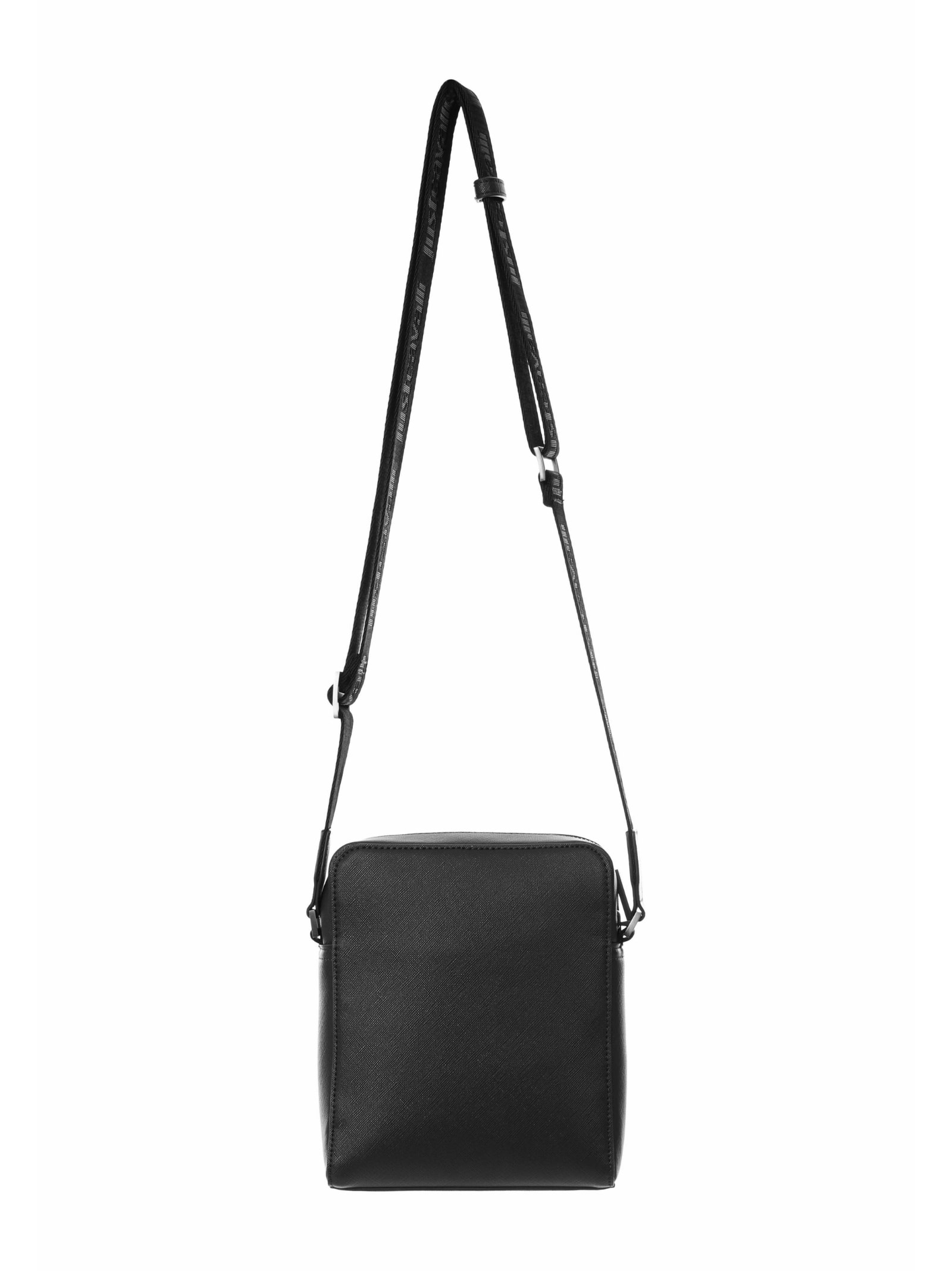 Just Cavalli Crossbody Bag In Black