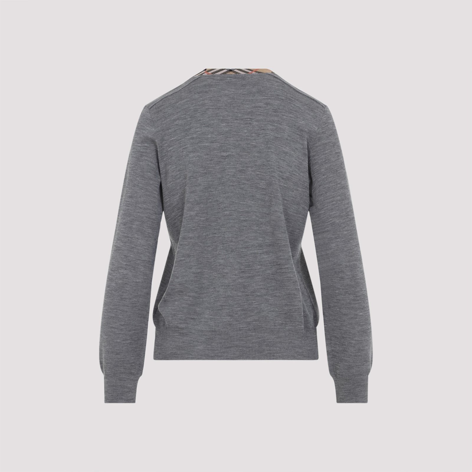 Burberry Sweater In Gray